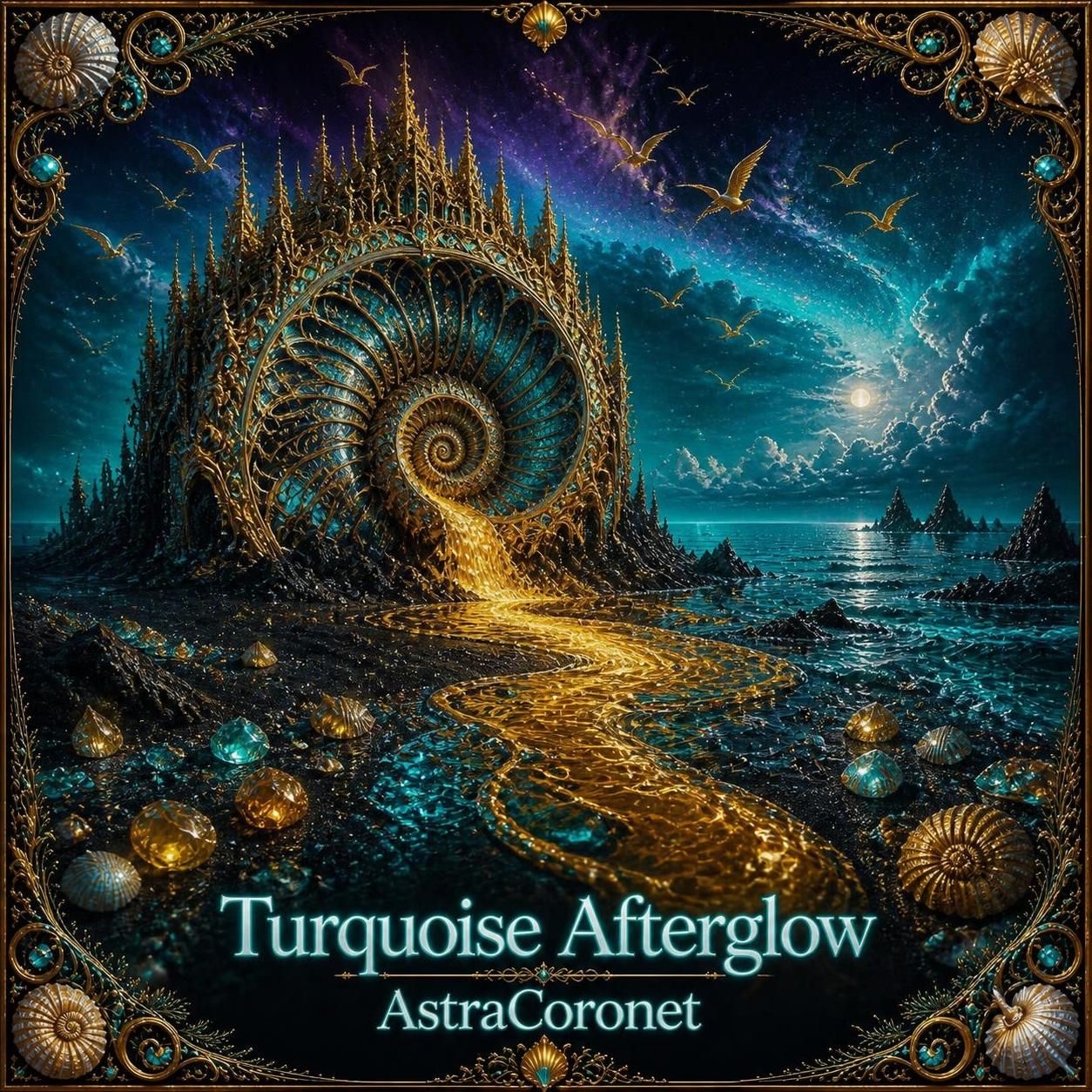 Turquoise Afterglow - Male Vocals 🧜🌊✨🐚 artwork