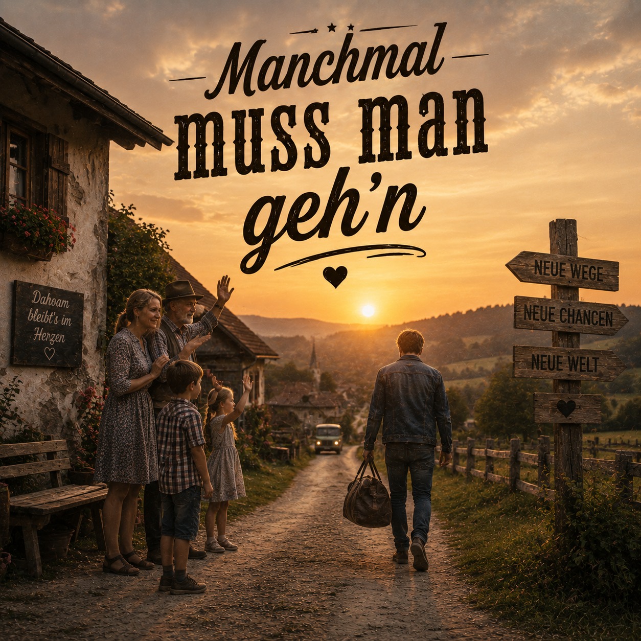 Manchmal muss man geh'n artwork