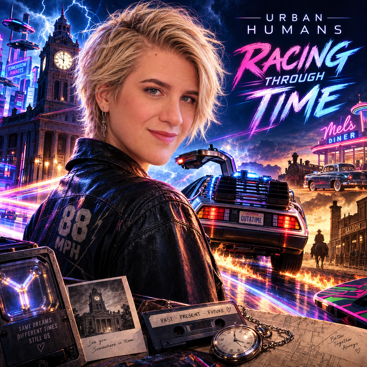 Racing Through Time artwork