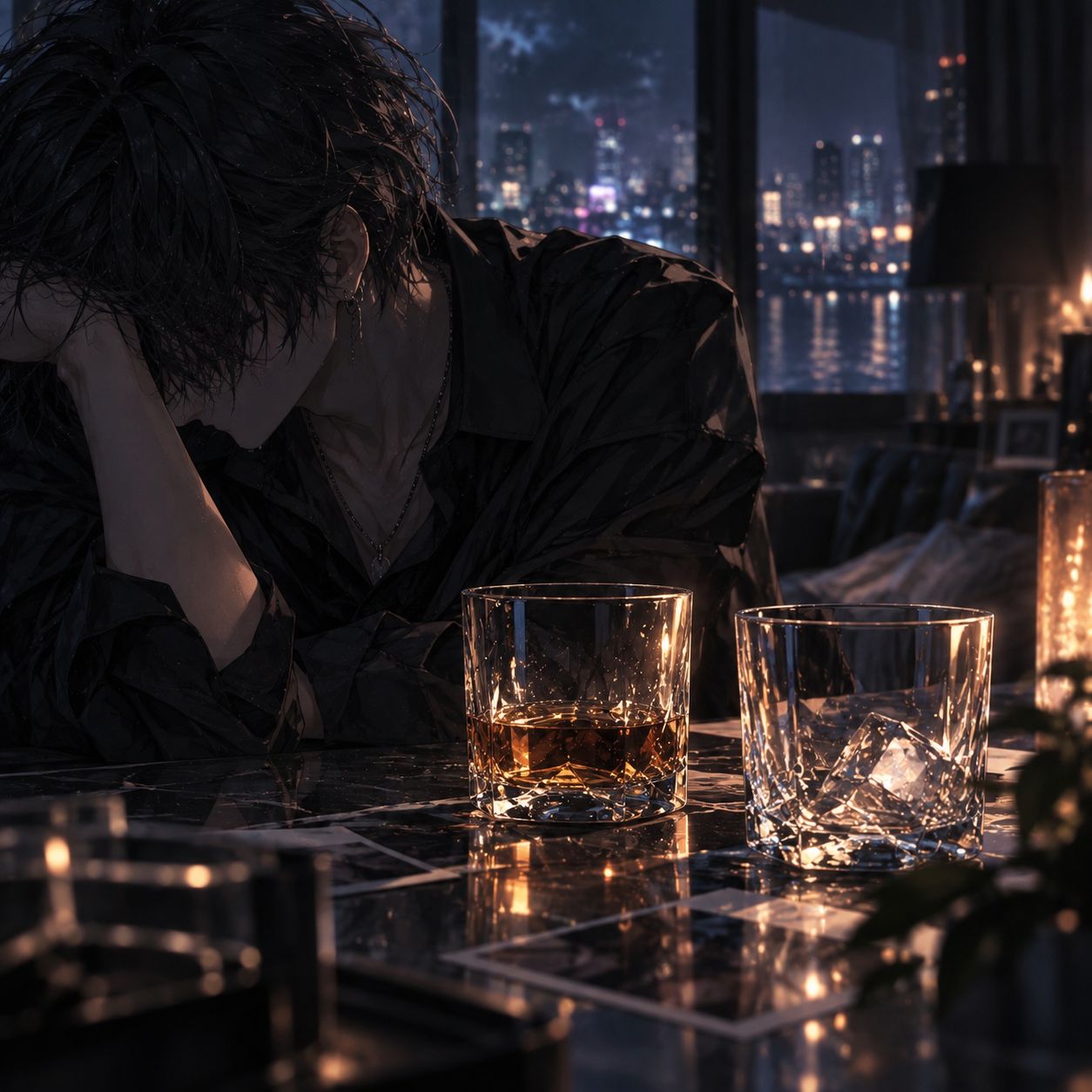 THE EMPTY GLASS-Fill me with ur love- (English Ver.) artwork