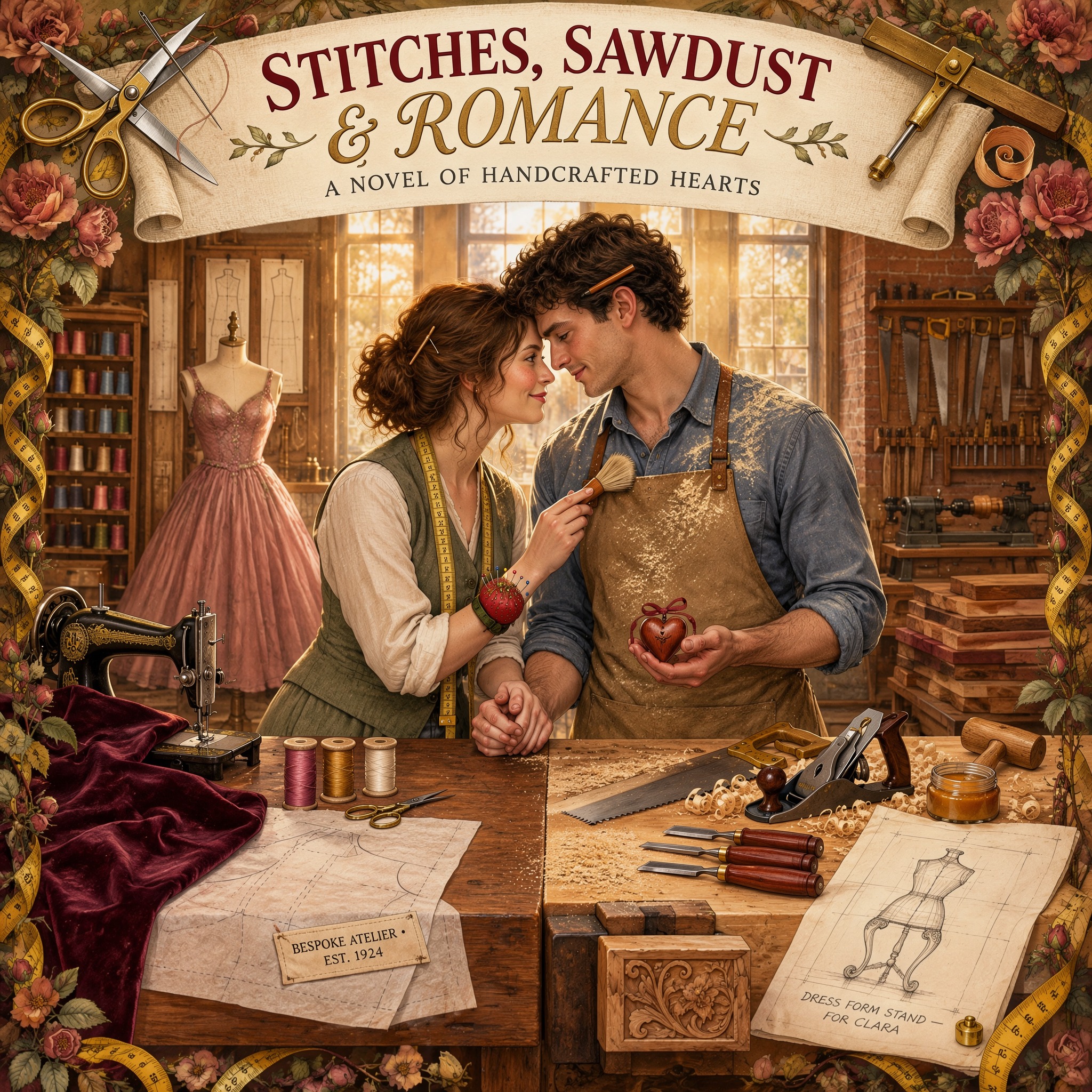 Stitches, Sawdust & Romance artwork