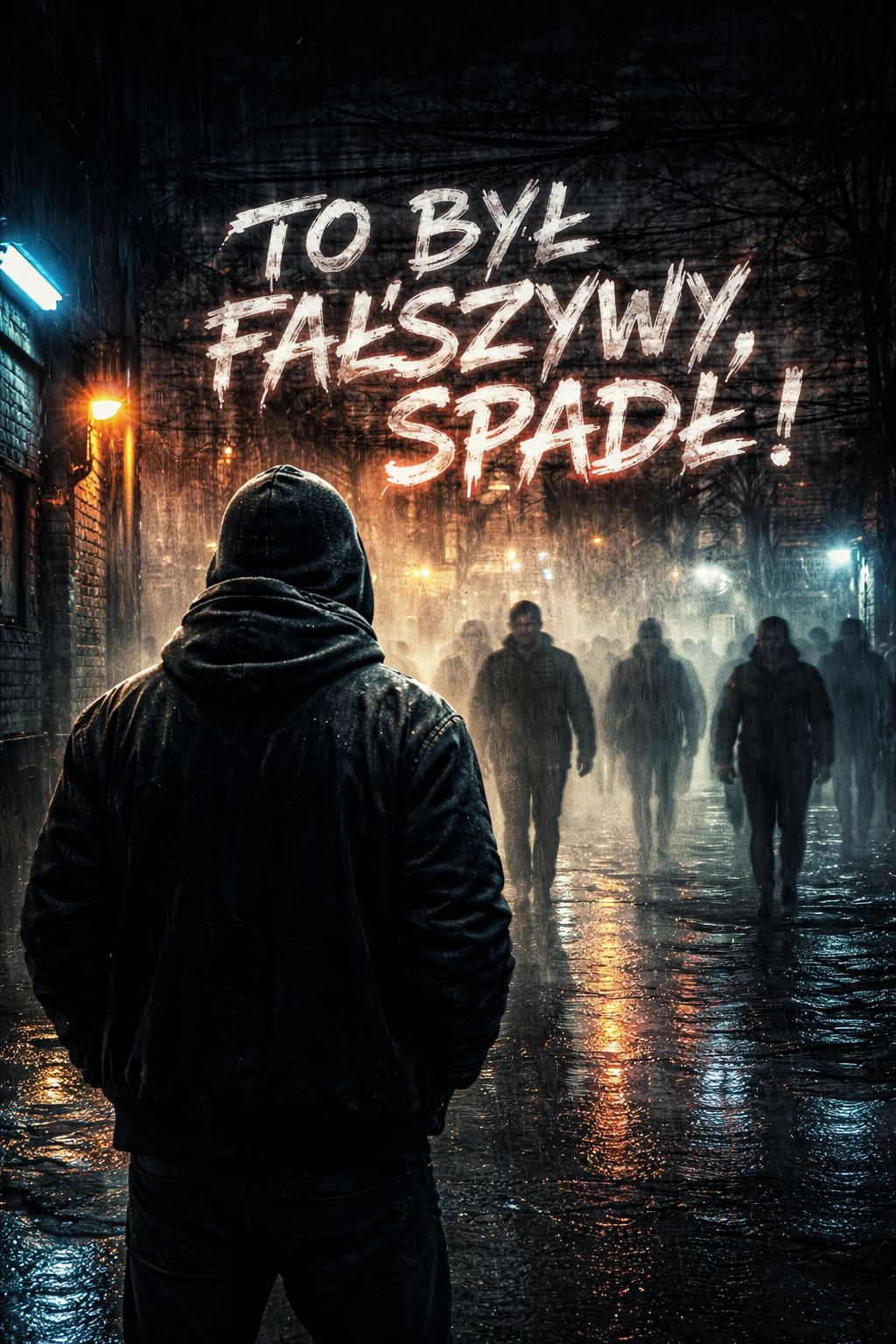 „Kto był fałszywy, spadł artwork