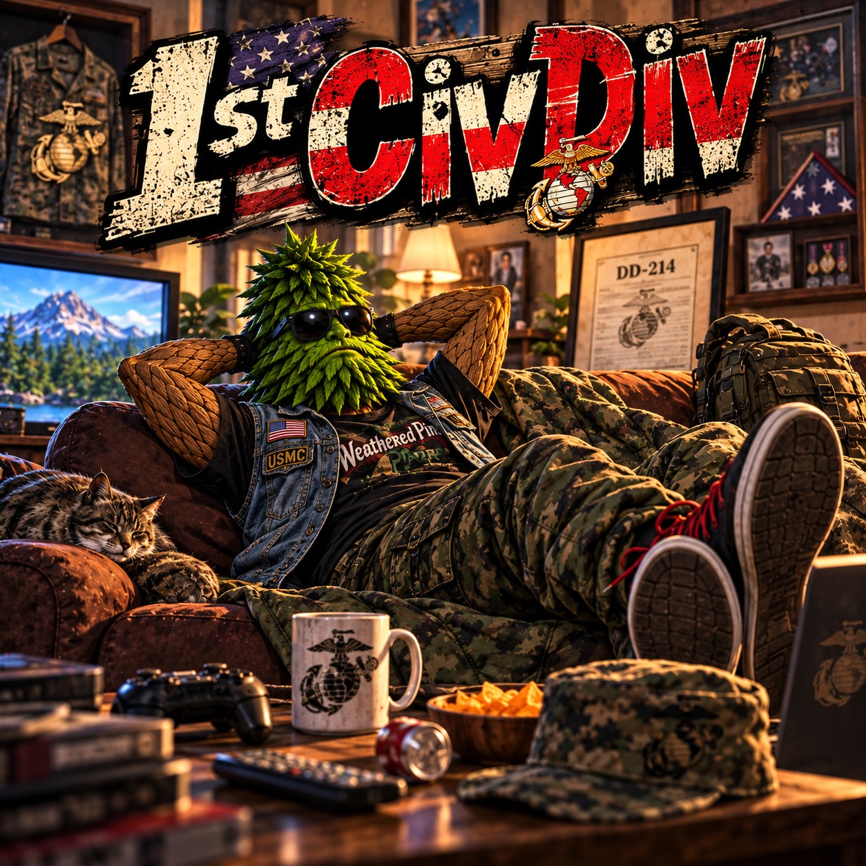1st CivDiv artwork