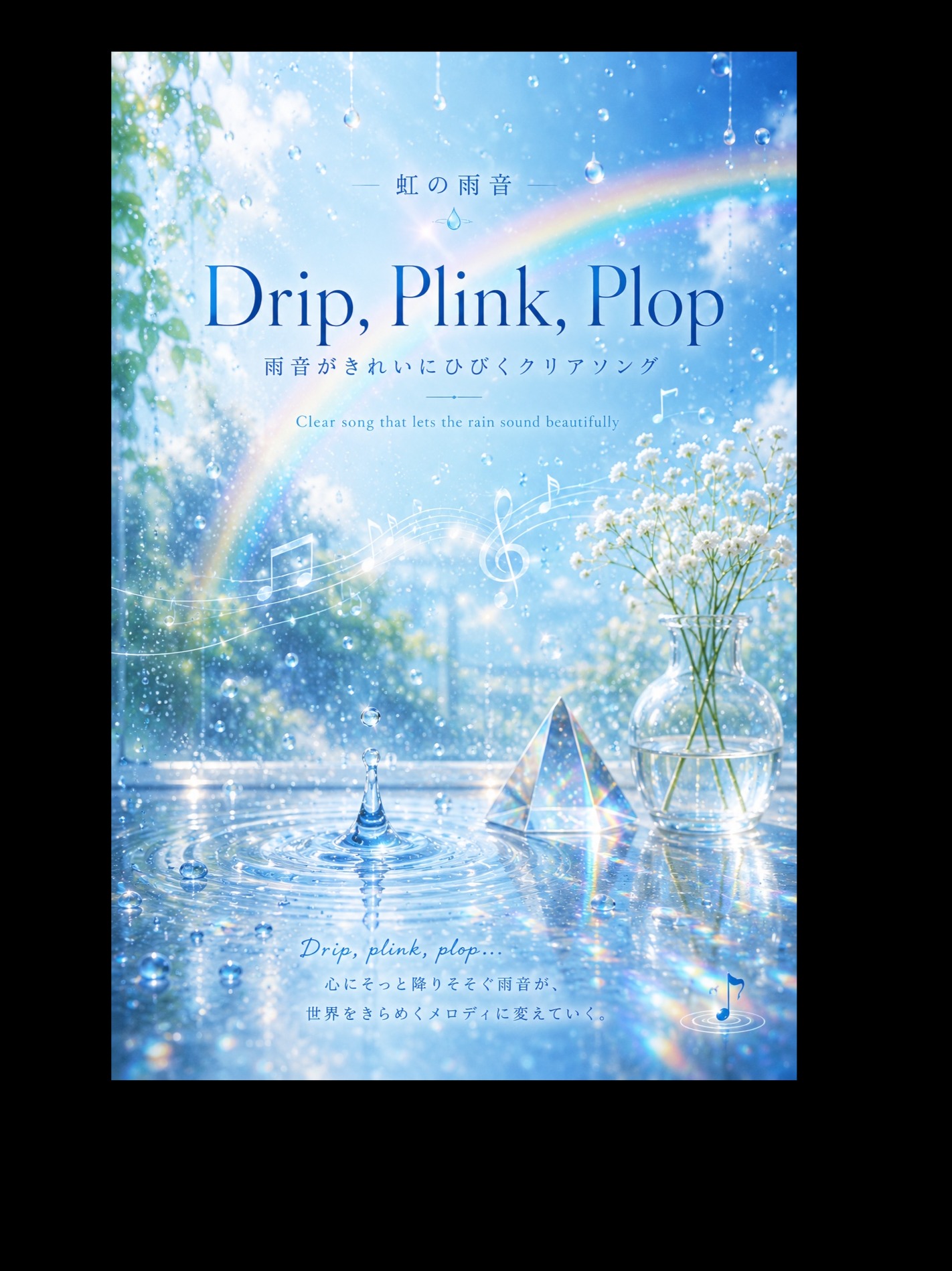 77. Drip, Plink, Plop ～虹の雨音～ artwork