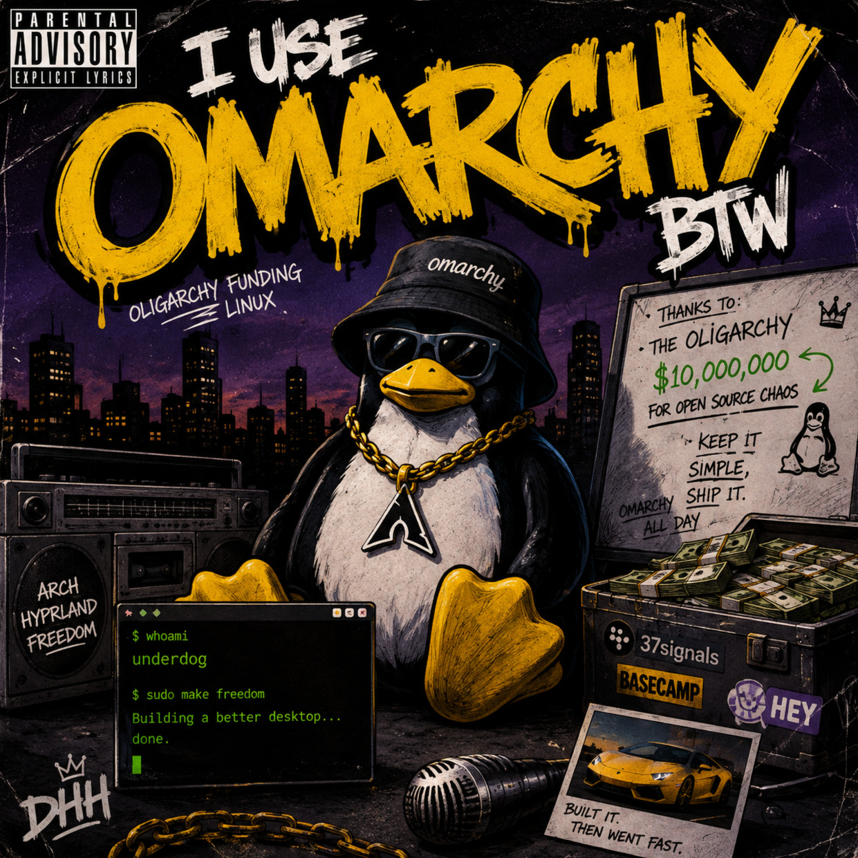 I Use Omarchy, Btw artwork
