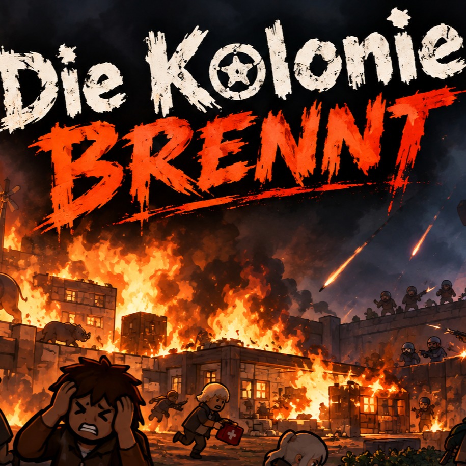 Die Kolonie brennt artwork