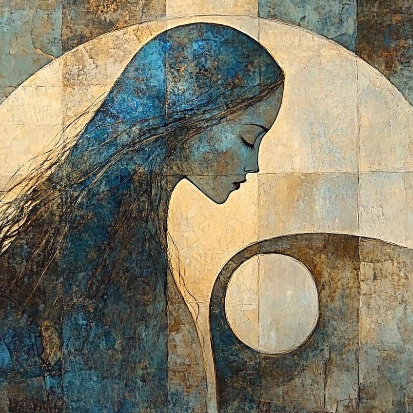 3🐚🌊✨💙The Giant Beneath the Blue Awakens | 藍之巨靈的甦醒 | Kjempen under det blå våkner artwork