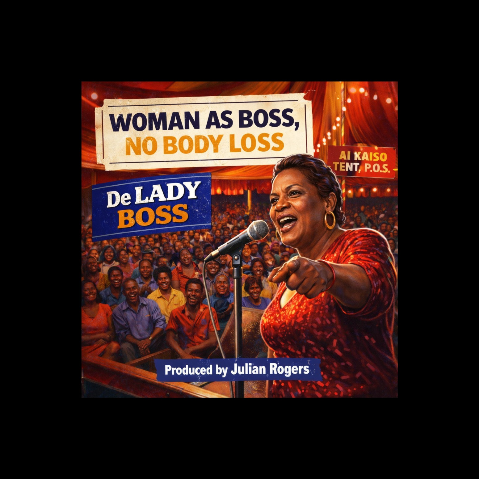 WOMAN AS BOSS, NO LOSS - DE BOSS LADY artwork