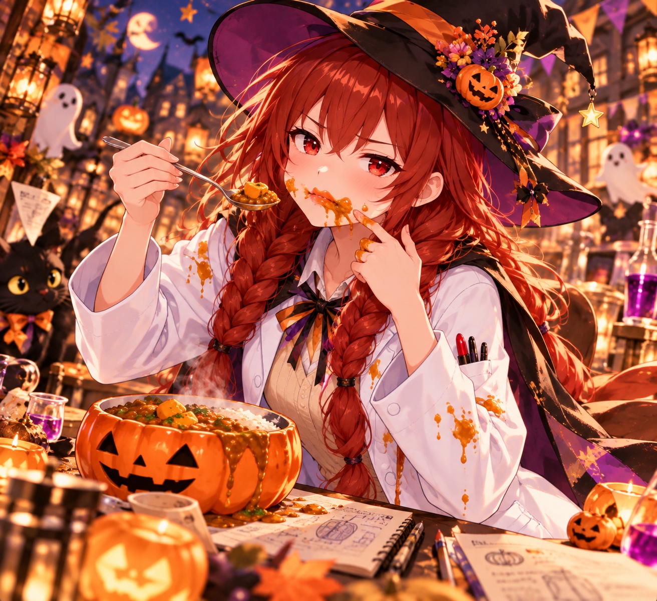 南瓜カレー🎃 #おされさんめ artwork