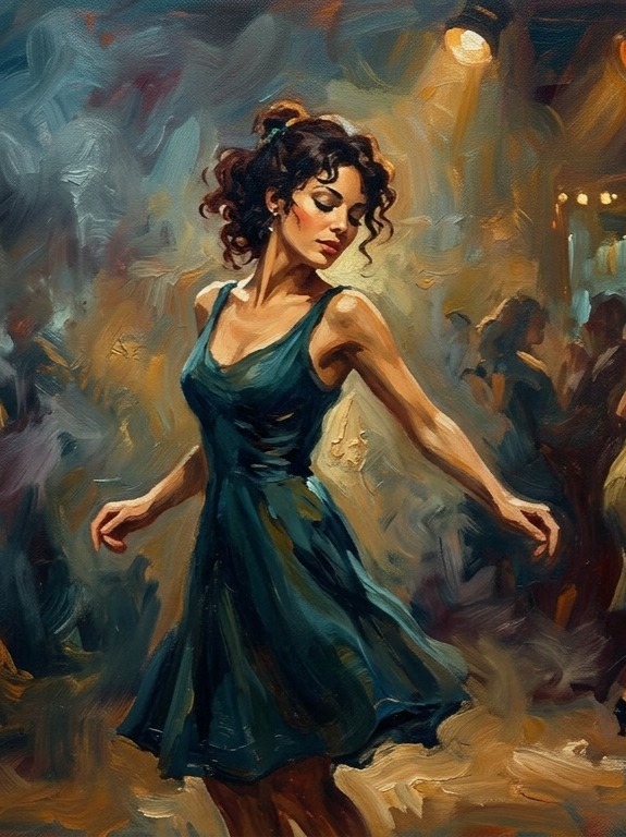 Lei si muove. Italian Chanson + artwork