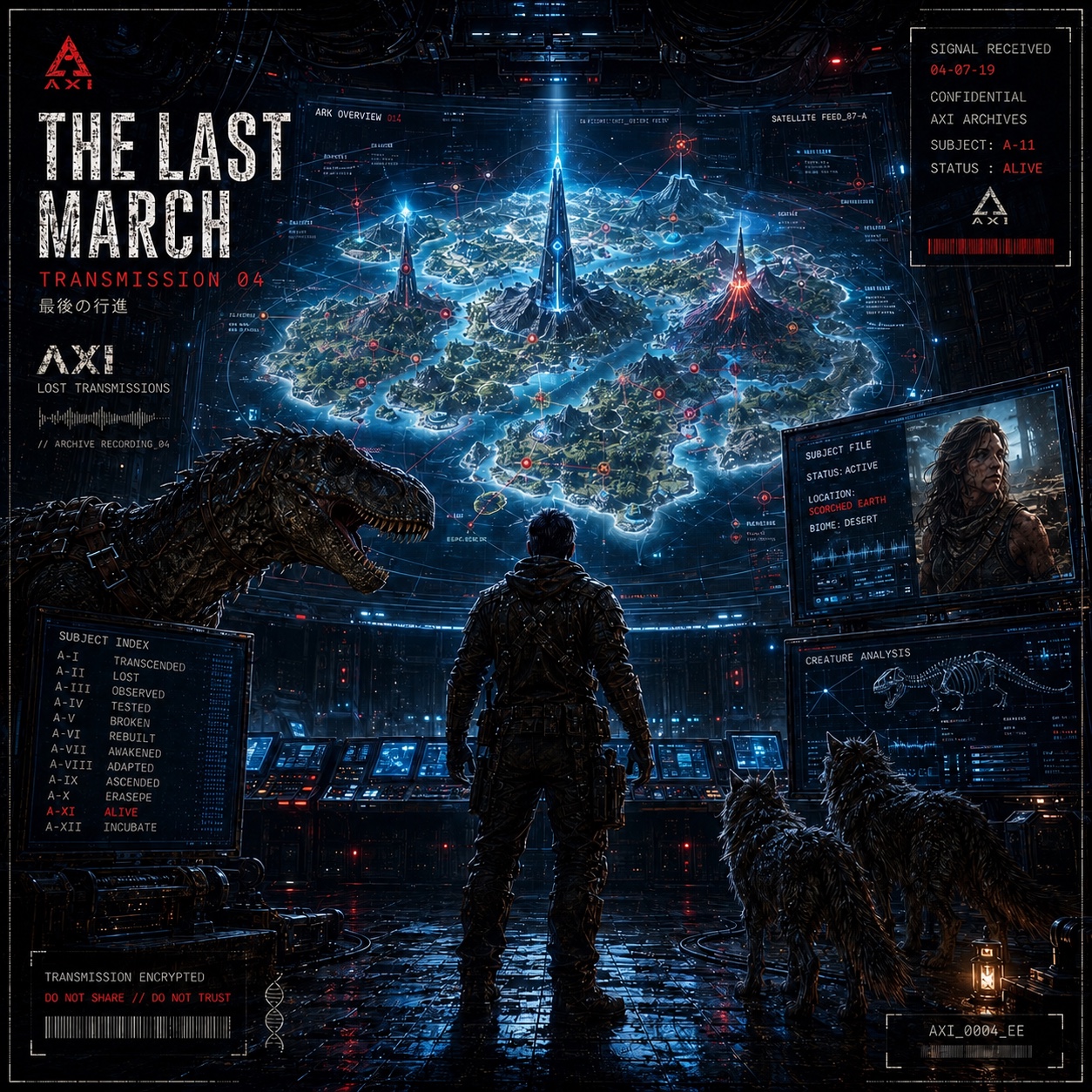 𝗧 | 04 🇬🇧 • The Last March artwork