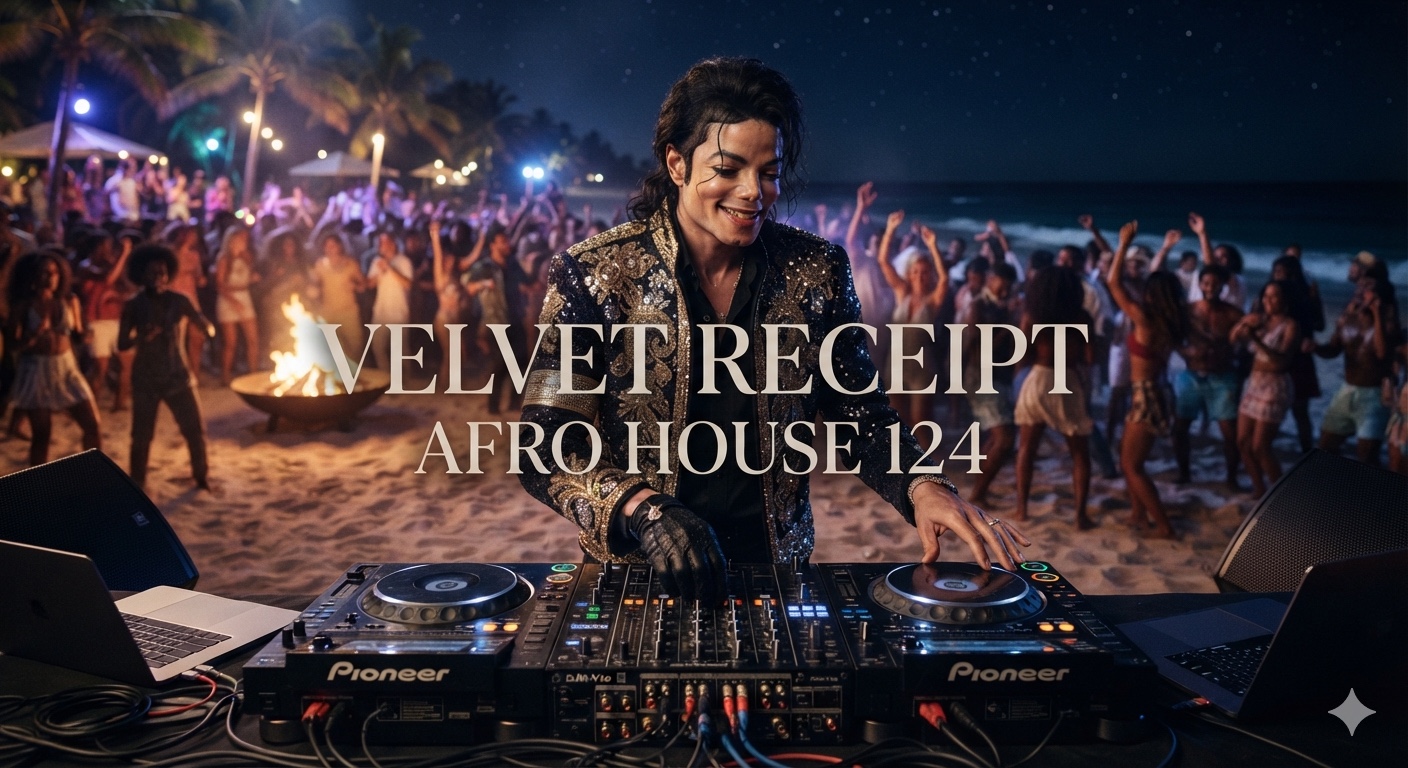 VELVET RECEIPT | Afro House | artwork