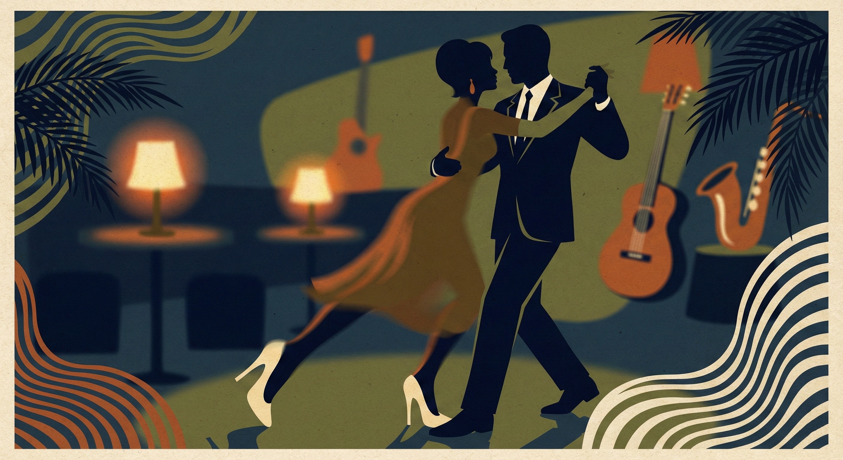 De salto alto. Bossa Nova + artwork