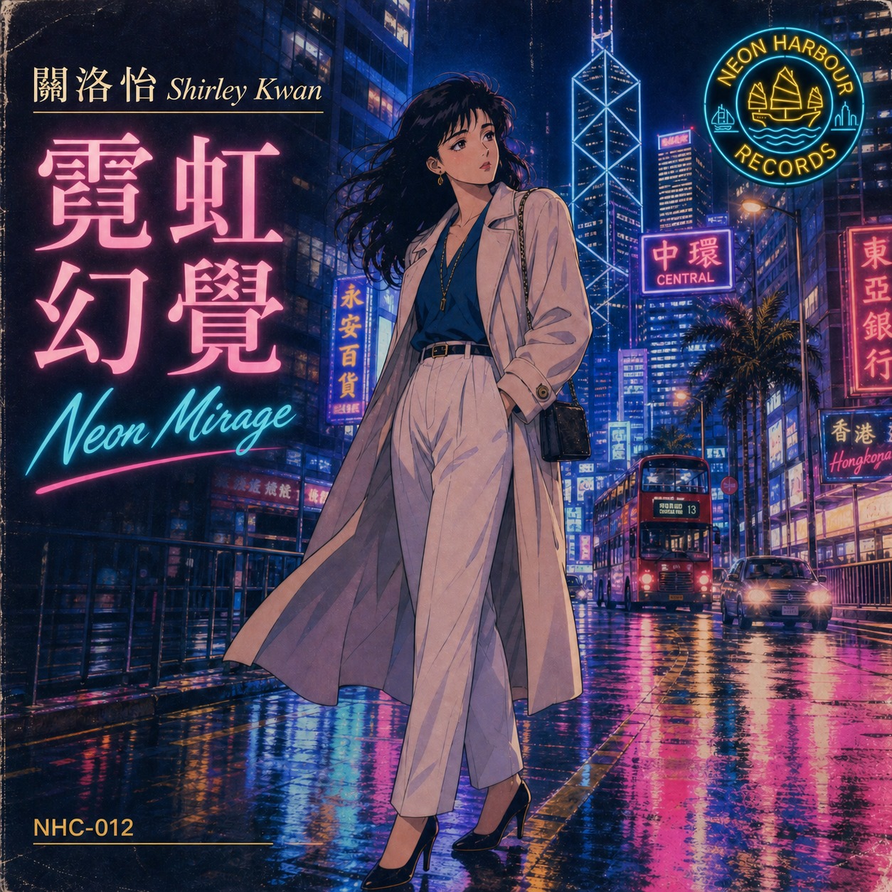 關洛怡 Shirley Kwan -《霓虹幻覺》Neon Mirage (Official Audio) | 霓虹港唱片 Neon Harbour Records [NHC-012] artwork