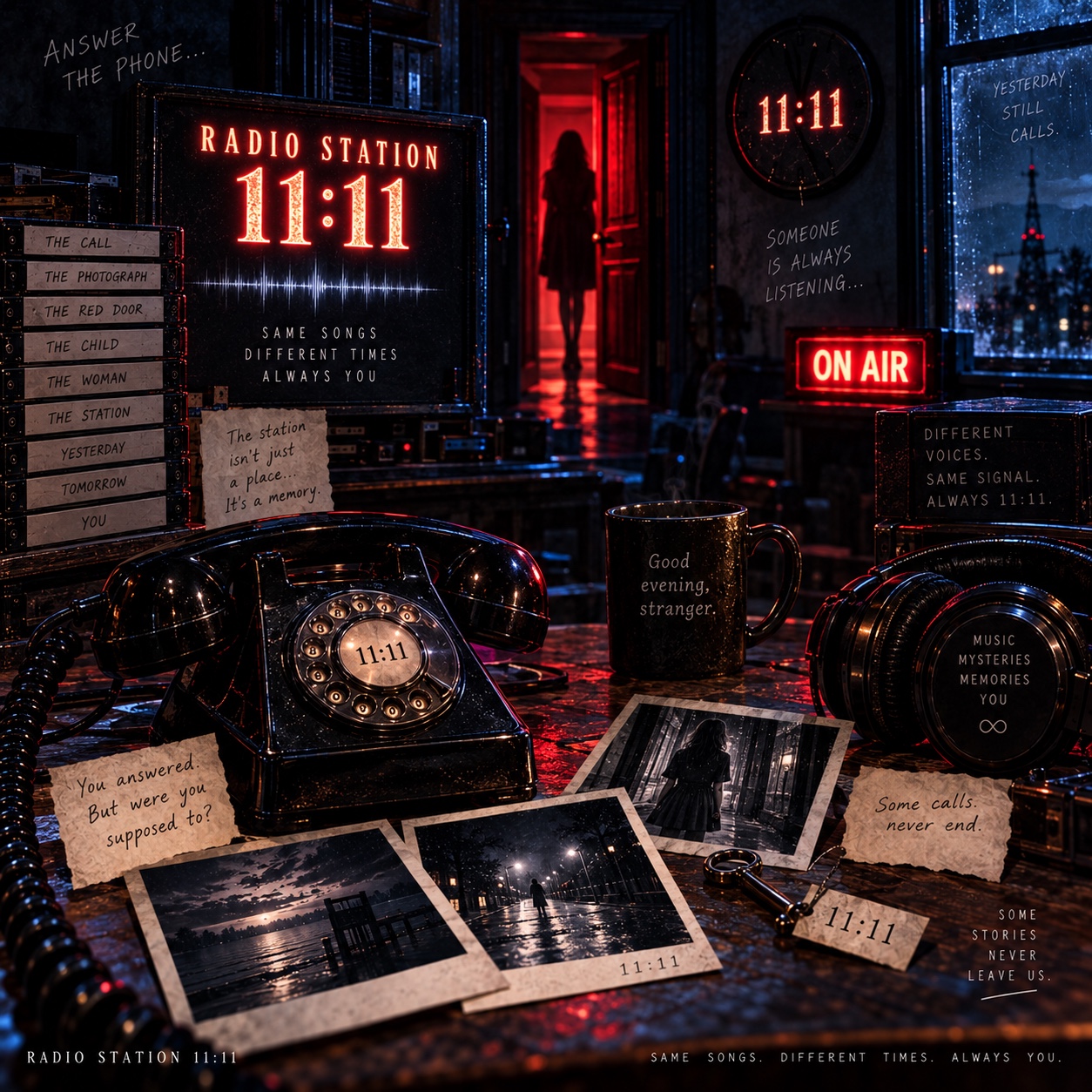 RADIO STATION 11:11 S1E 5: “Answer the Phone” artwork