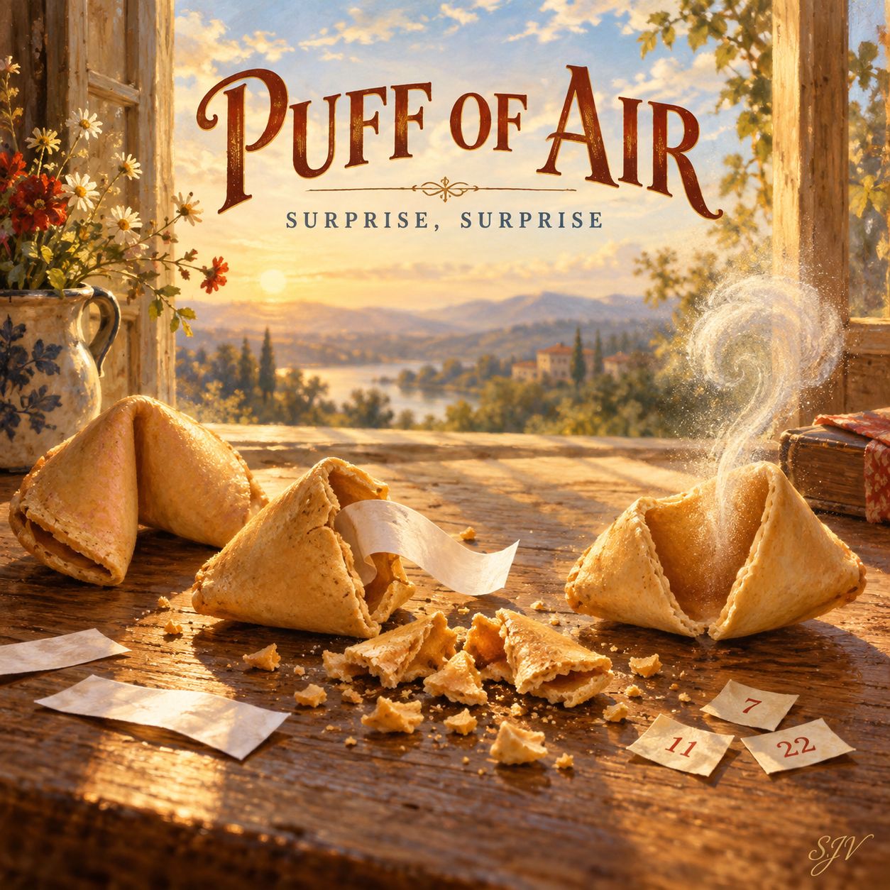 PUFF OF AIR — SURPRISE, SURPRISE artwork