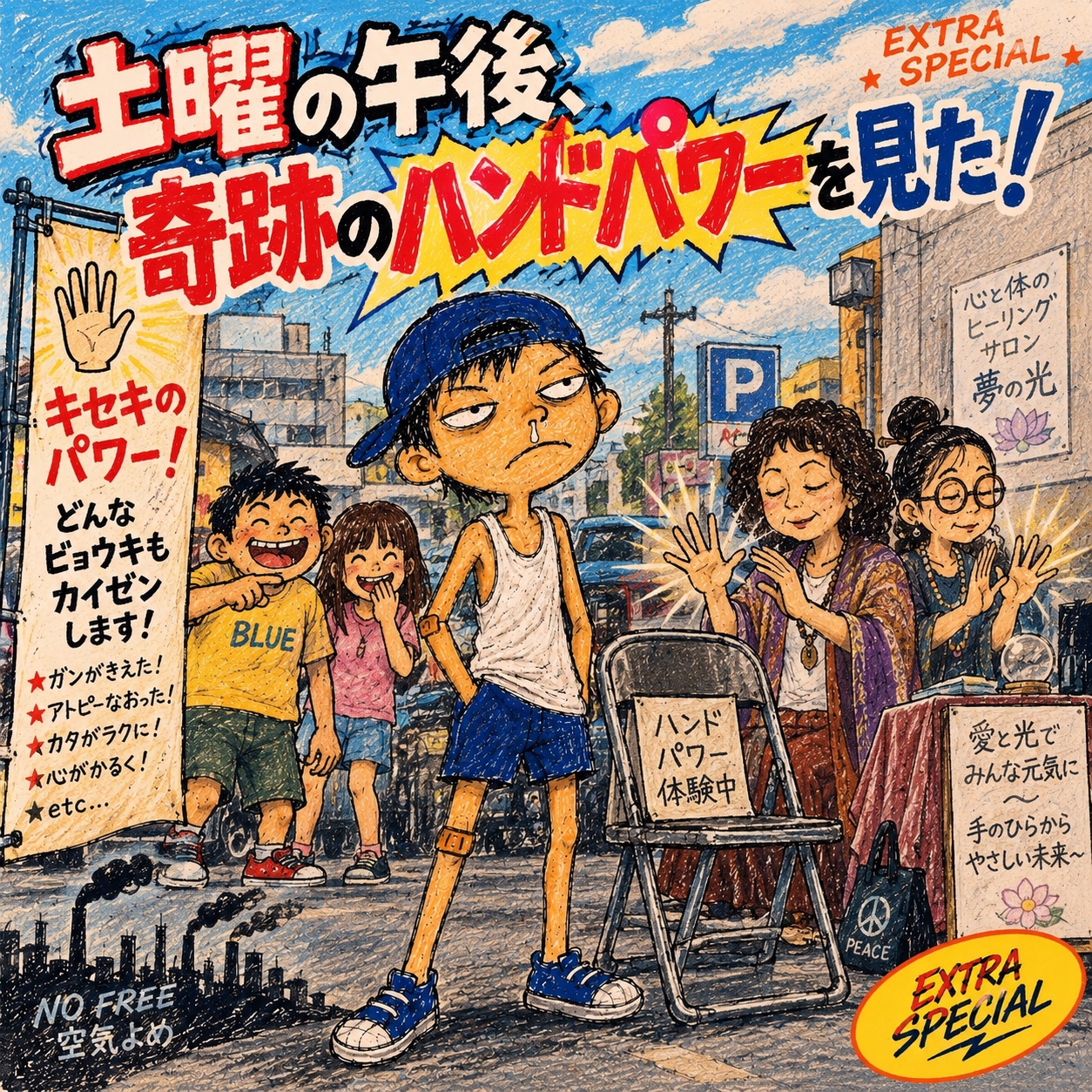 土曜の午後、奇跡のハンドパワーを見た！ artwork