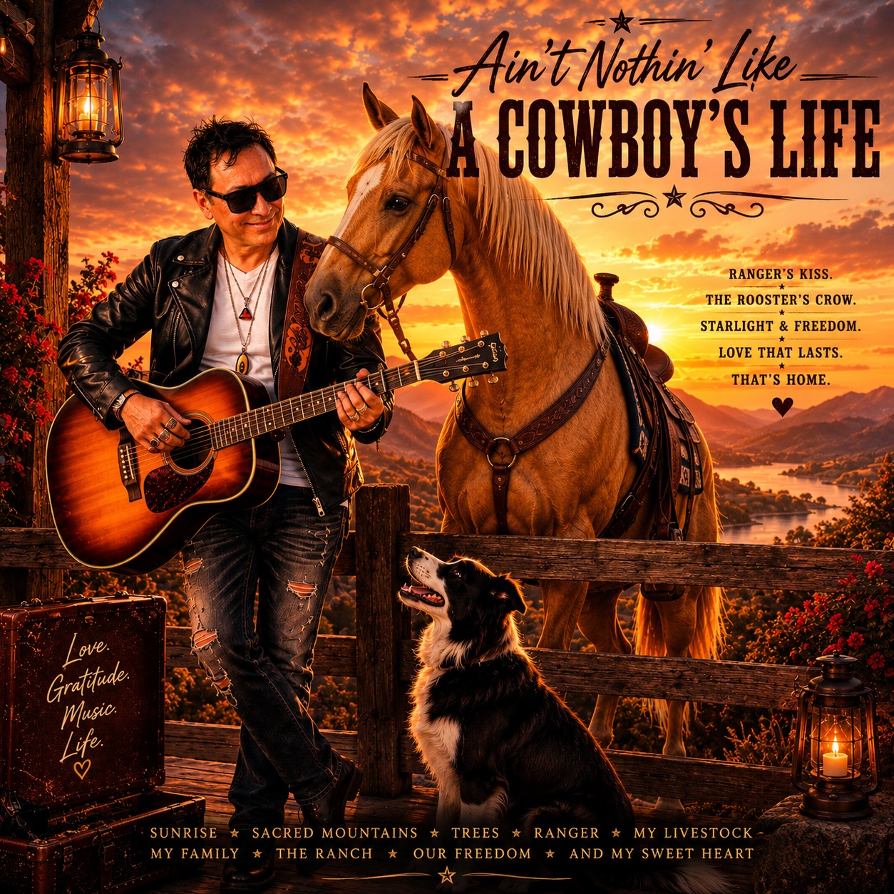 Ain't nothing like a Cowboy's life artwork