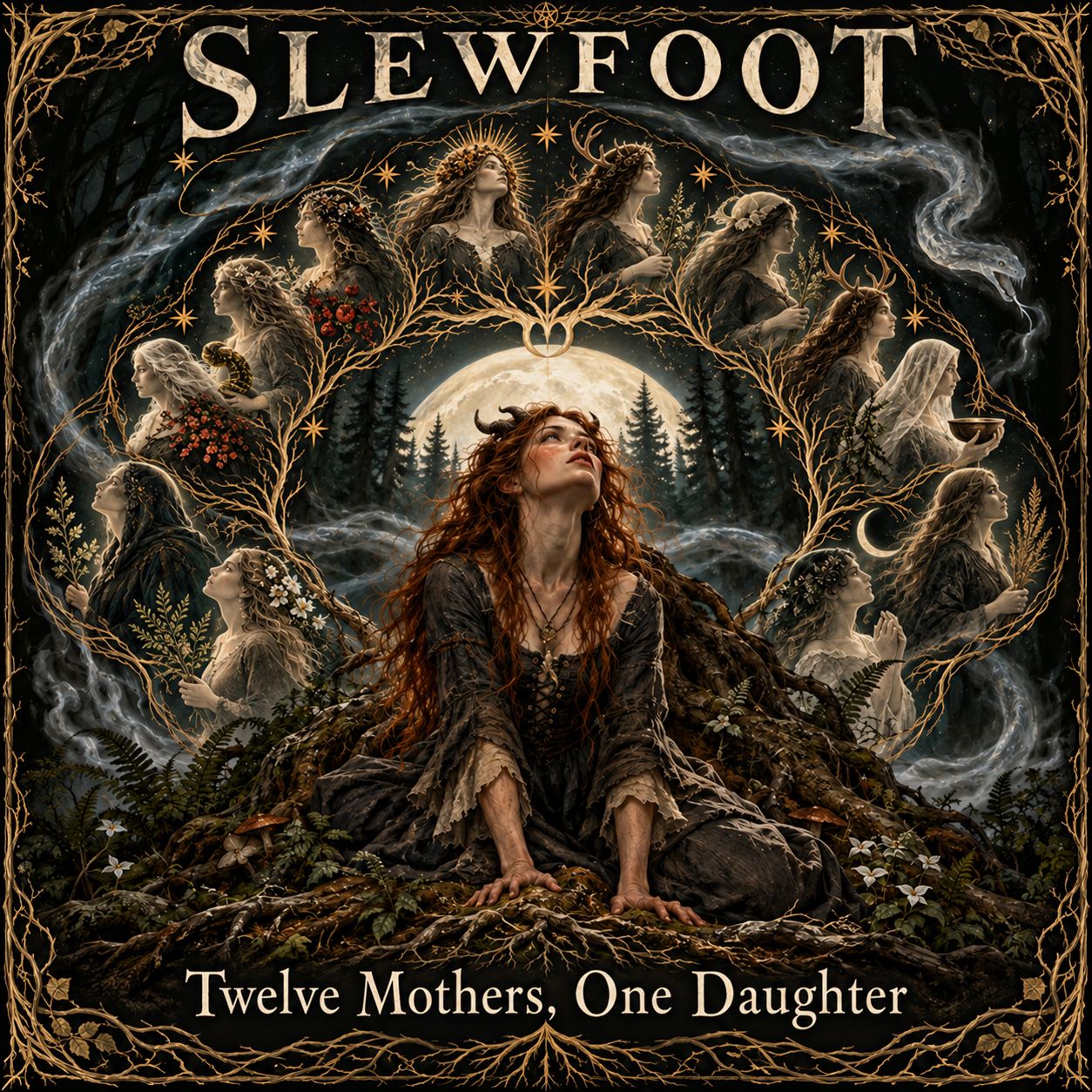 TWELVE MOTHERS, ONE DAUGHTER artwork