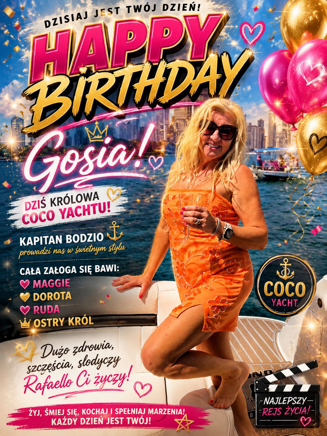 Na Pokładzie COCO Yacht artwork