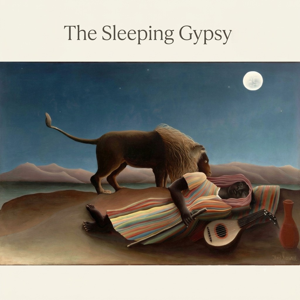 The Sleeping Gypsy artwork