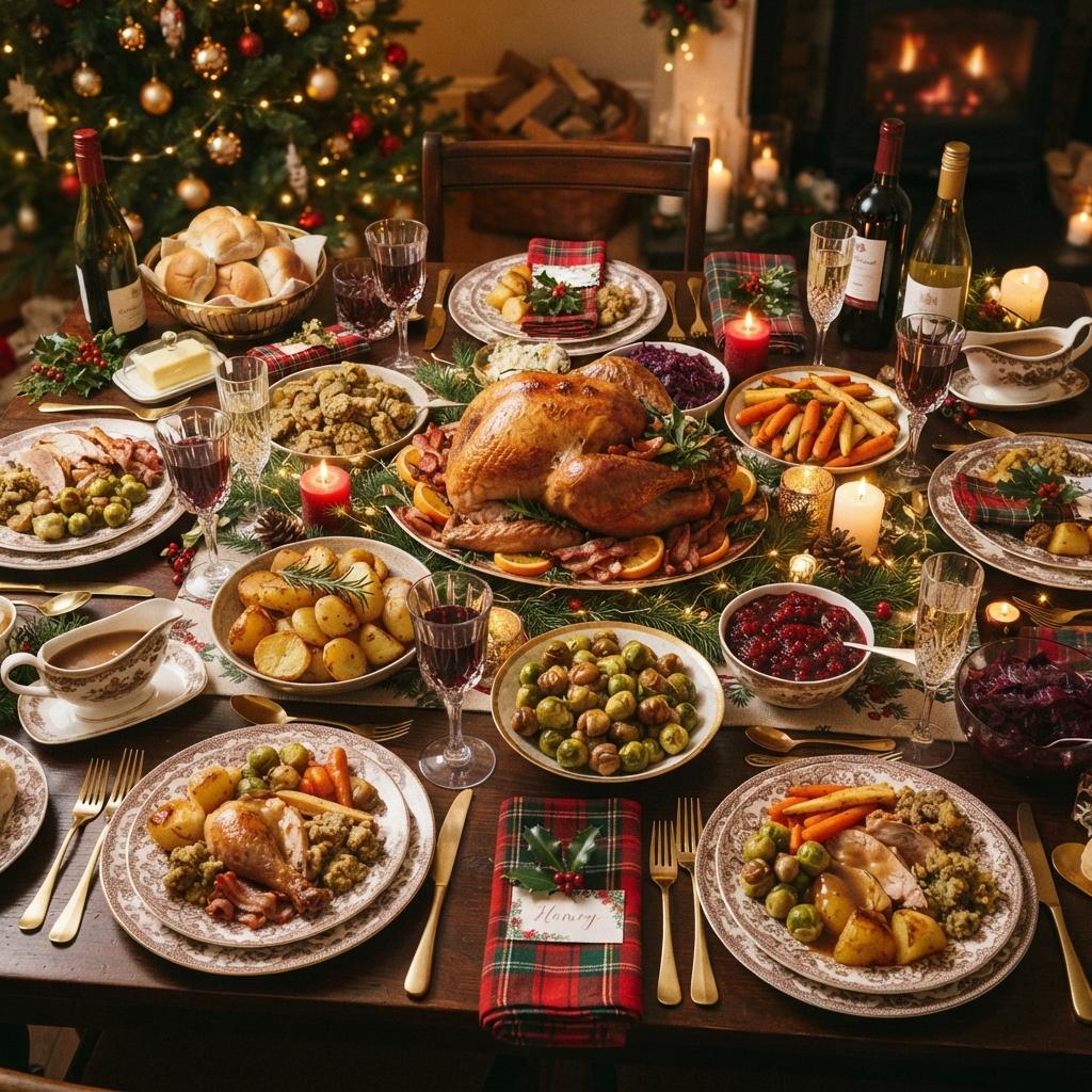 Christmas day dinner