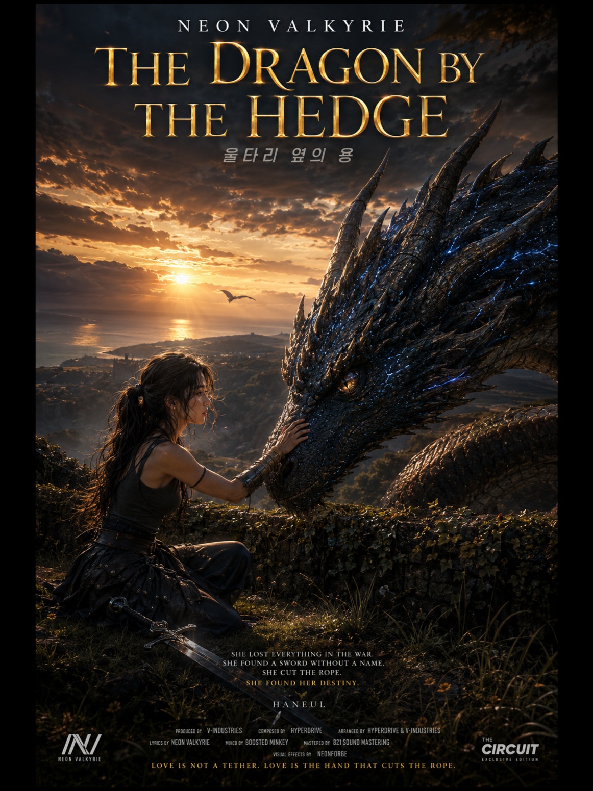The Dragon by the Hedge (Aru's prequel) artwork