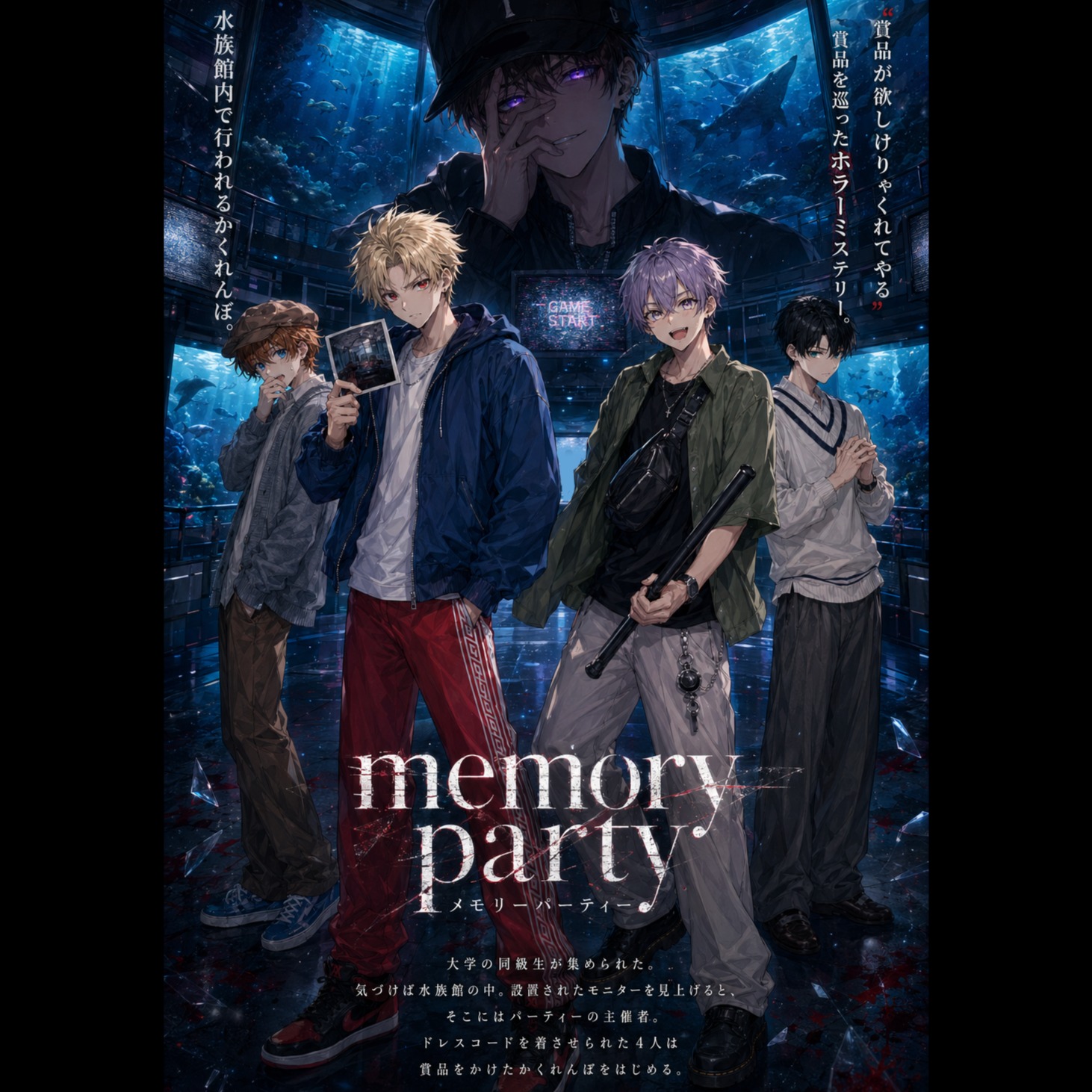 ボカロ風・水族館小説１：みーつけた artwork