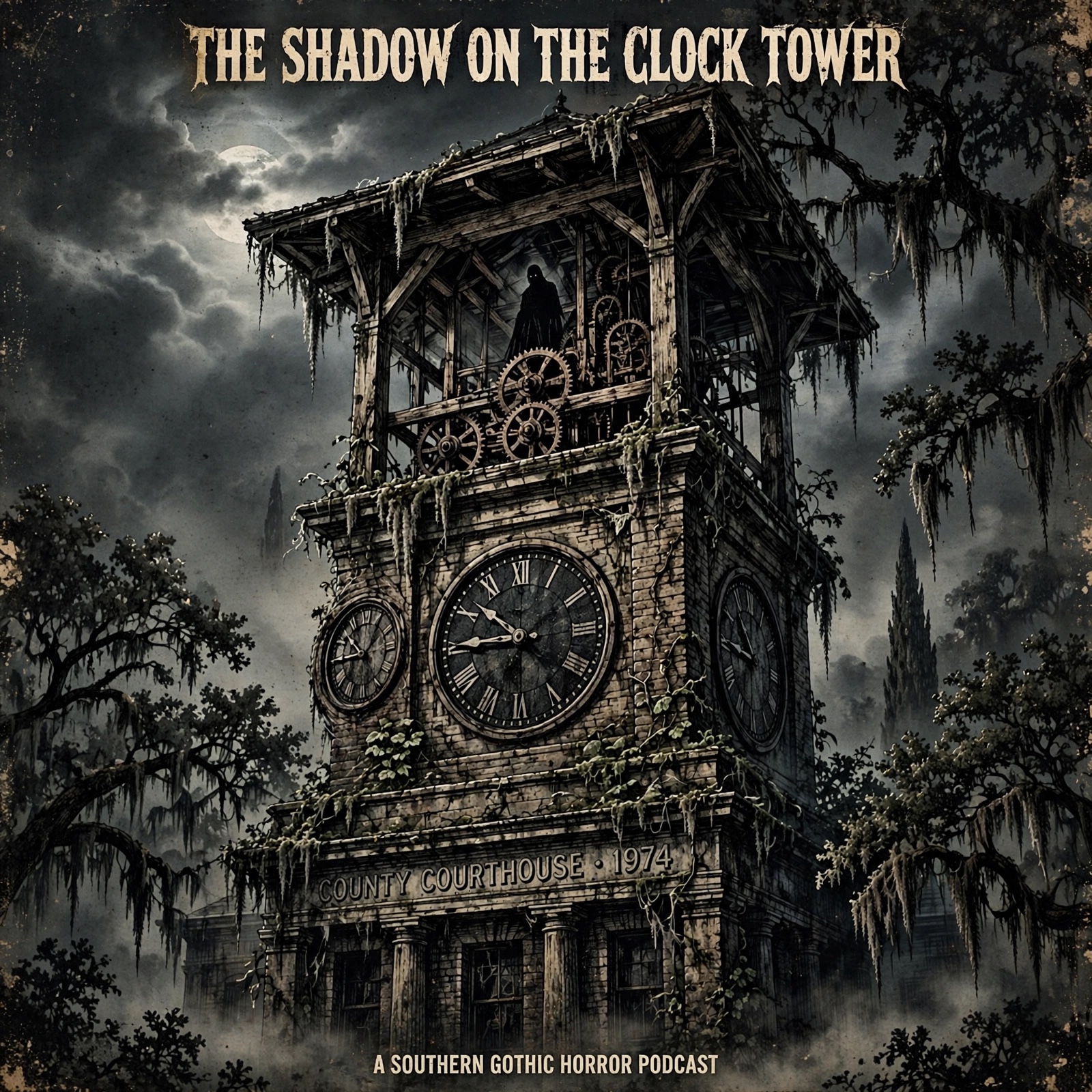 Part 1 Shadow on The Clock Tower artwork