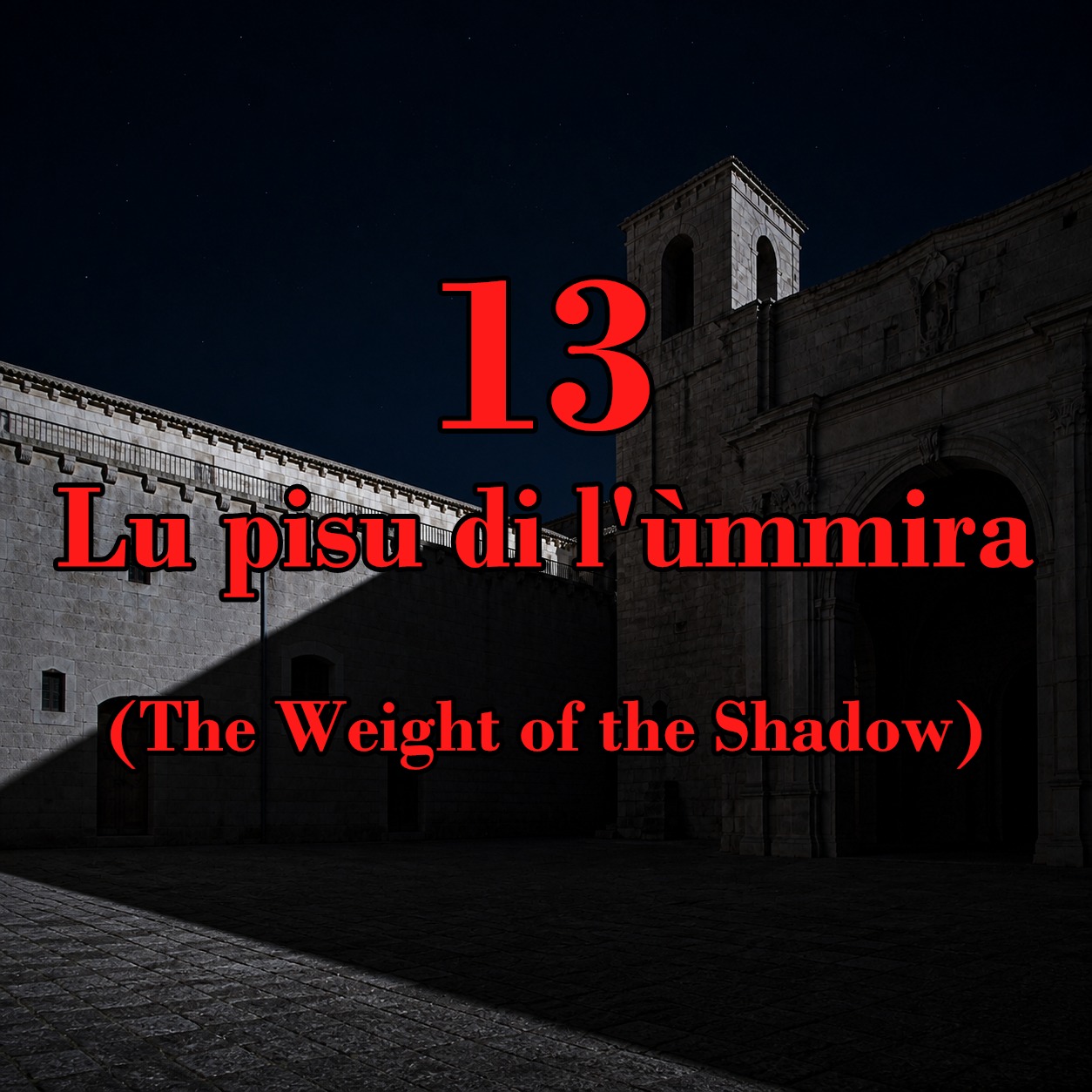 13 - Lu pisu di l’ùmmira (The Weight of the Shadow) artwork