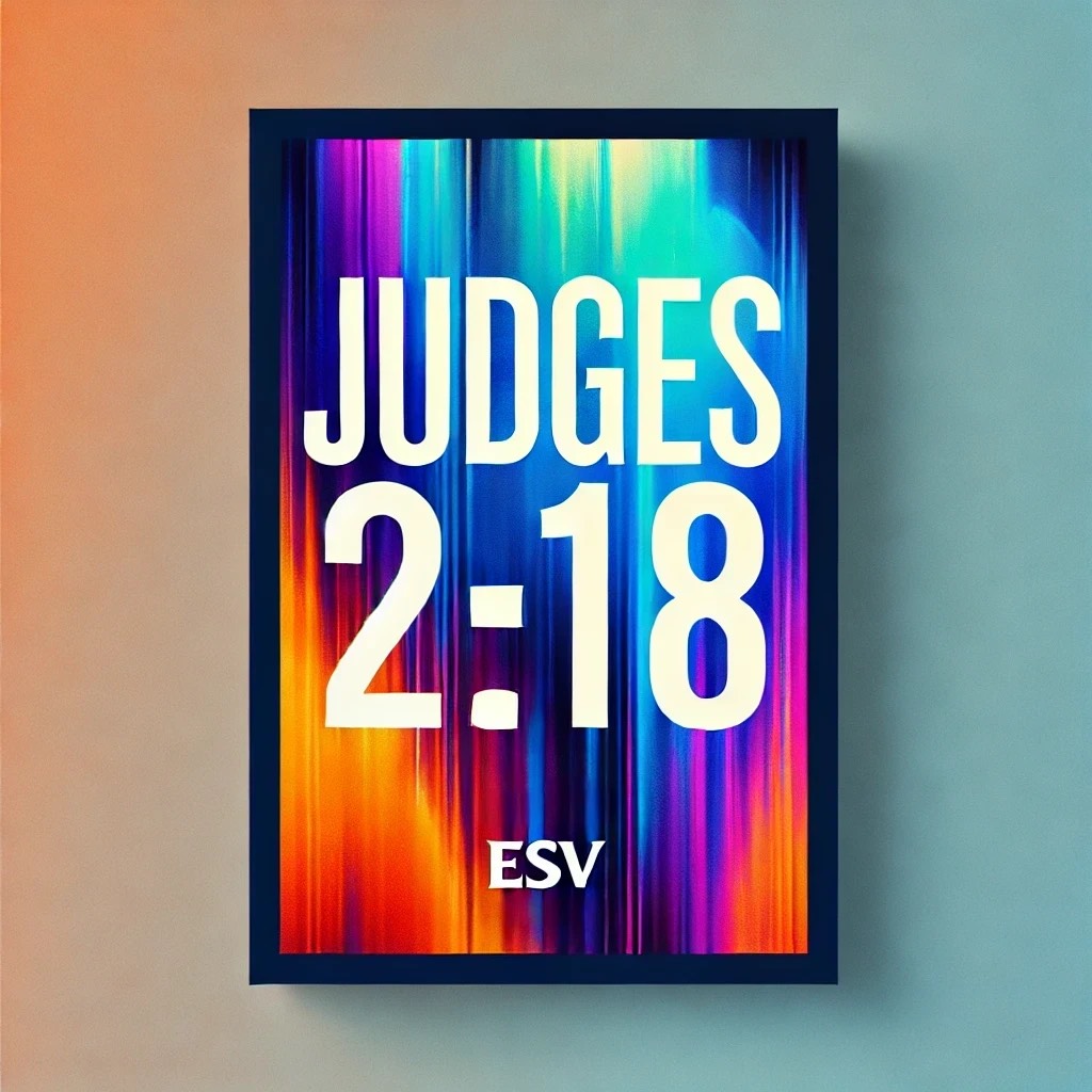 Judges 2:16-19 3