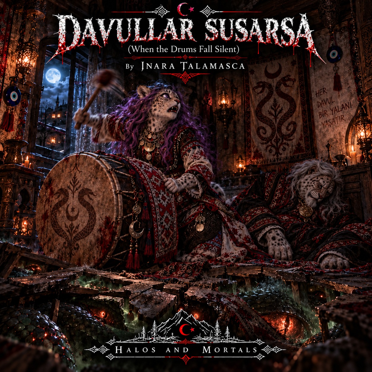 DAVULLAR SUSARSA (When the Drums Fall Silent) A2 artwork