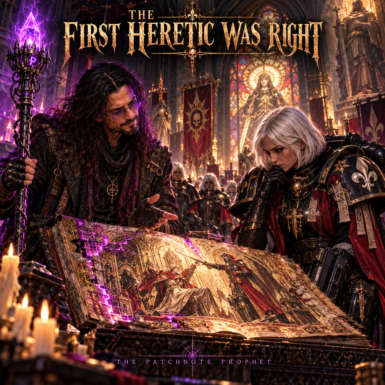 THE FIRST HERETIC WAS RIGHT artwork