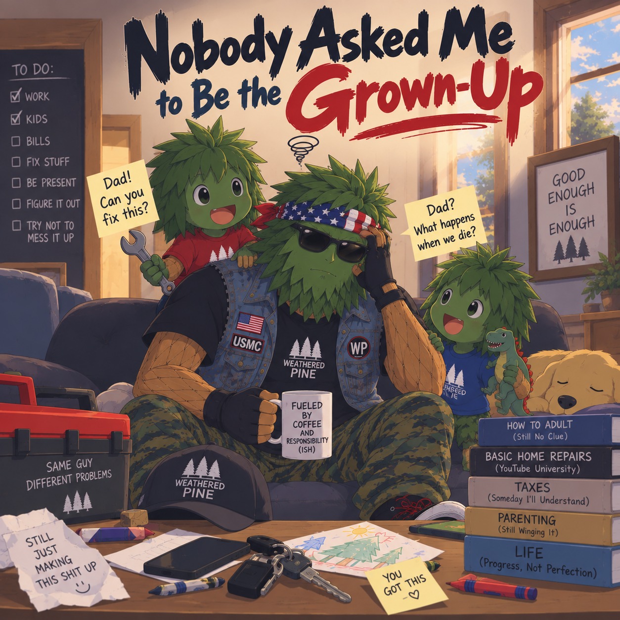 Nobody Asked Me to Be the Grown-Up artwork