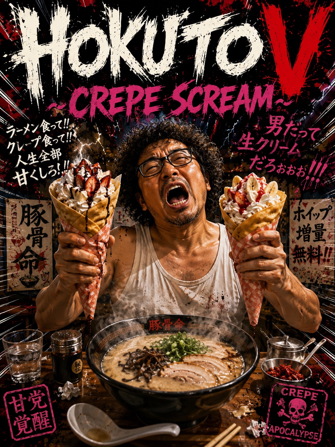 HOKUTO V ～CREPE SCREAM～ artwork
