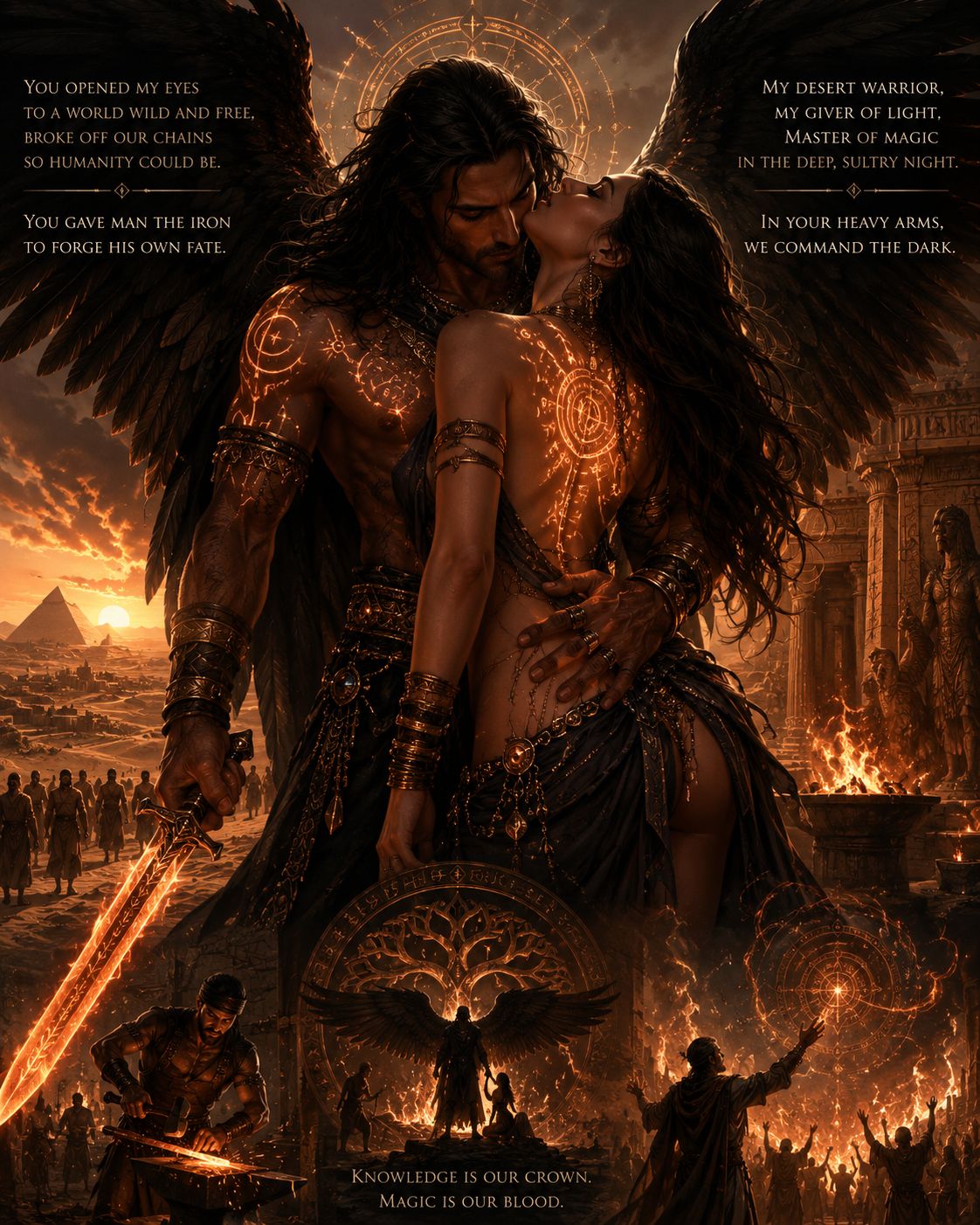 Steel and Flame (Dark Ritual Metal) ❤️‍🔥 artwork
