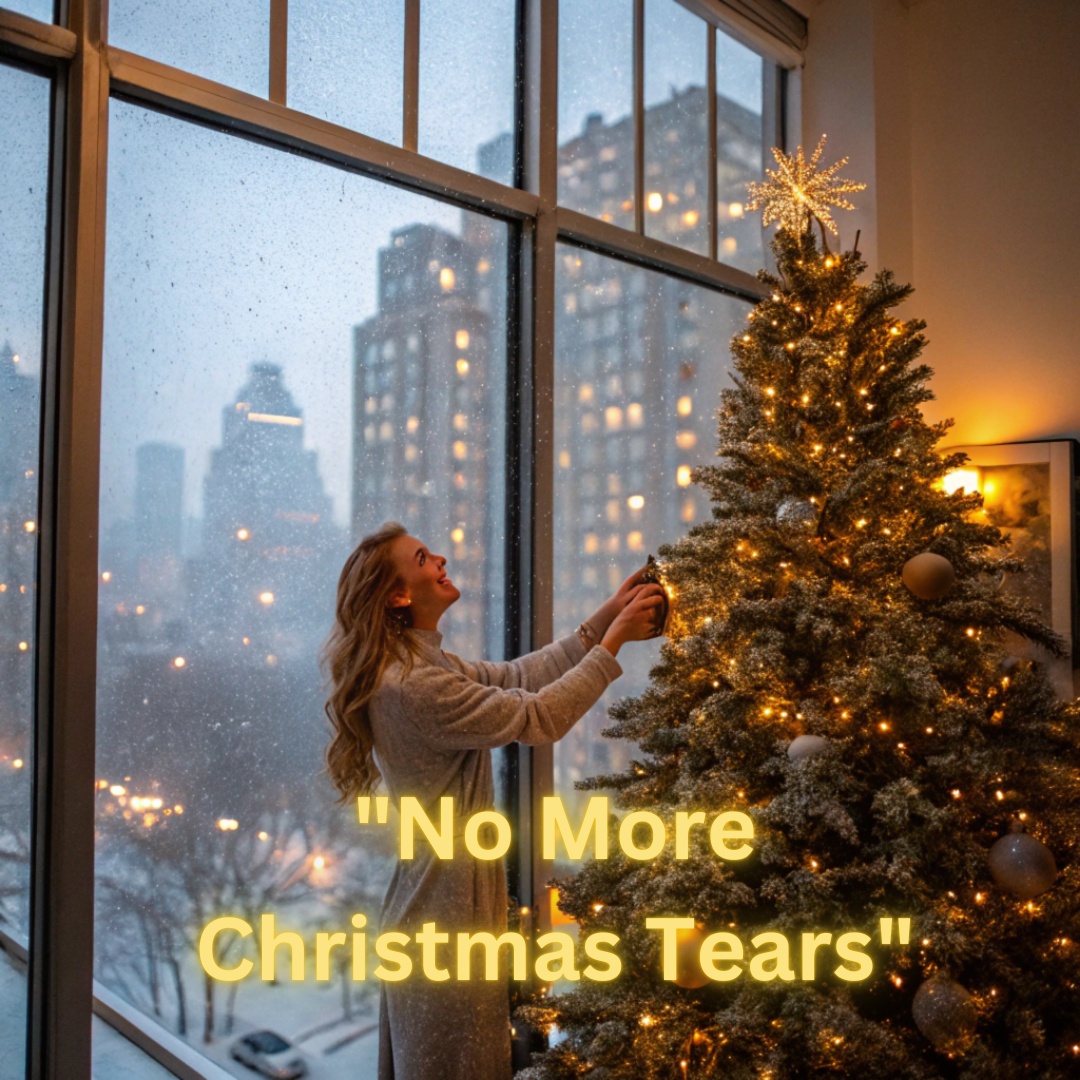 No More Christmas Tears ©℗ 2024 Cindy Ann Pedersen. All rights reserved. artwork