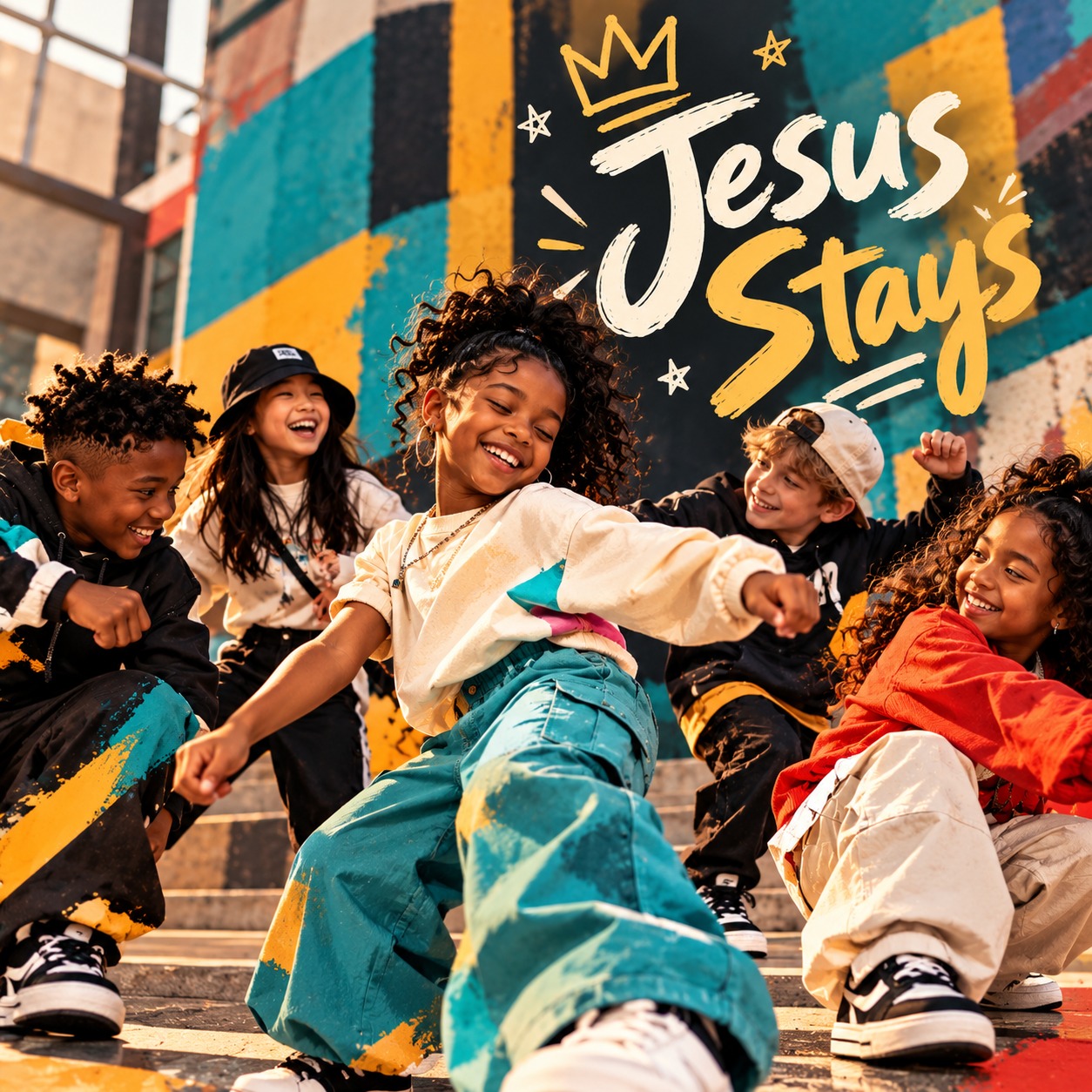 Jesus Stays artwork