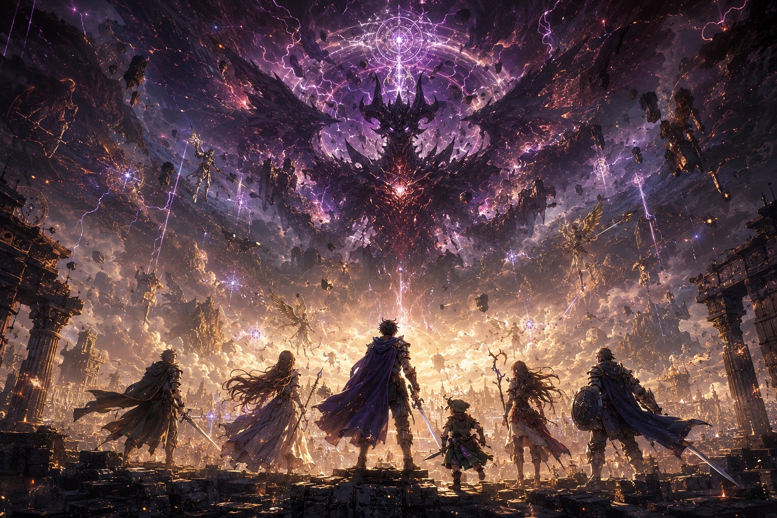 RPG最終局面、ファイナルバトル寄り　#インスト祭 artwork