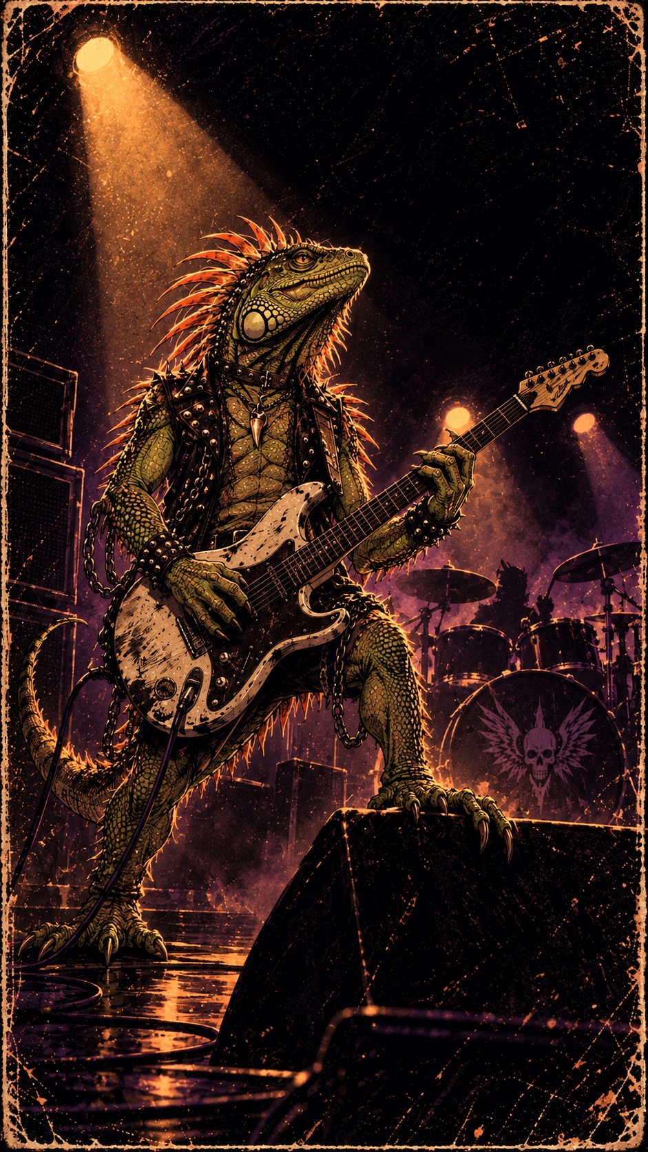 I-GUA-NA! Riff master! artwork