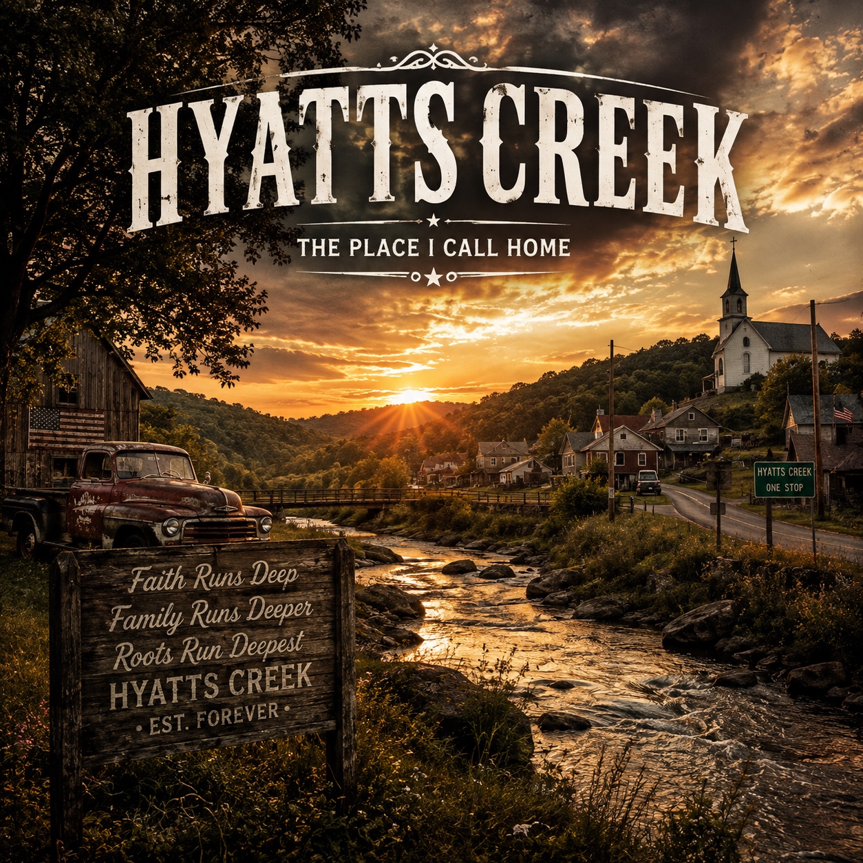 Hyatts Creek artwork