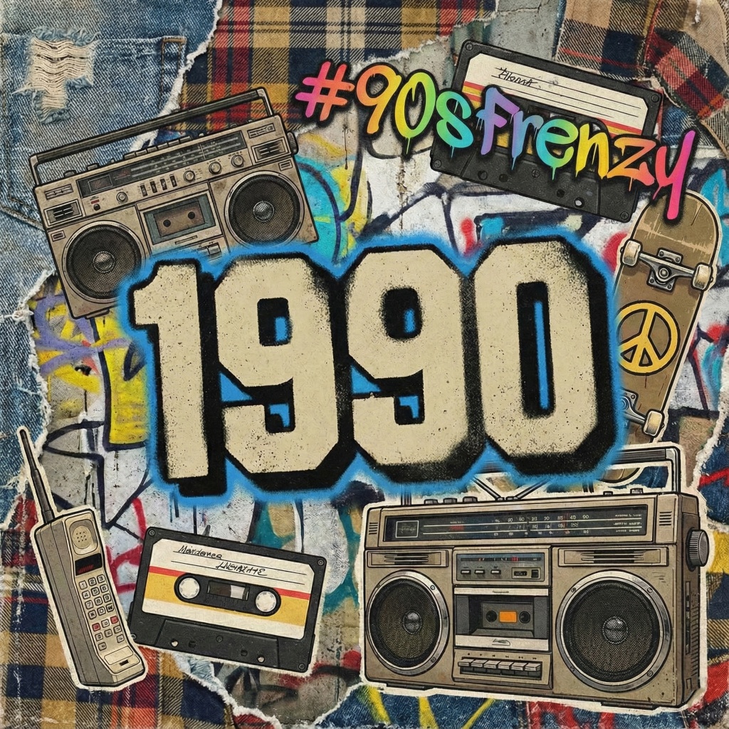 Image for 1990 - #90sFrenzy Challenge