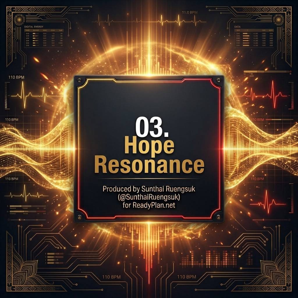 03. คลื่นแห่งความหวัง (Hope Resonance)[M]V.1[3:09] @SunthaiRuengsuk artwork