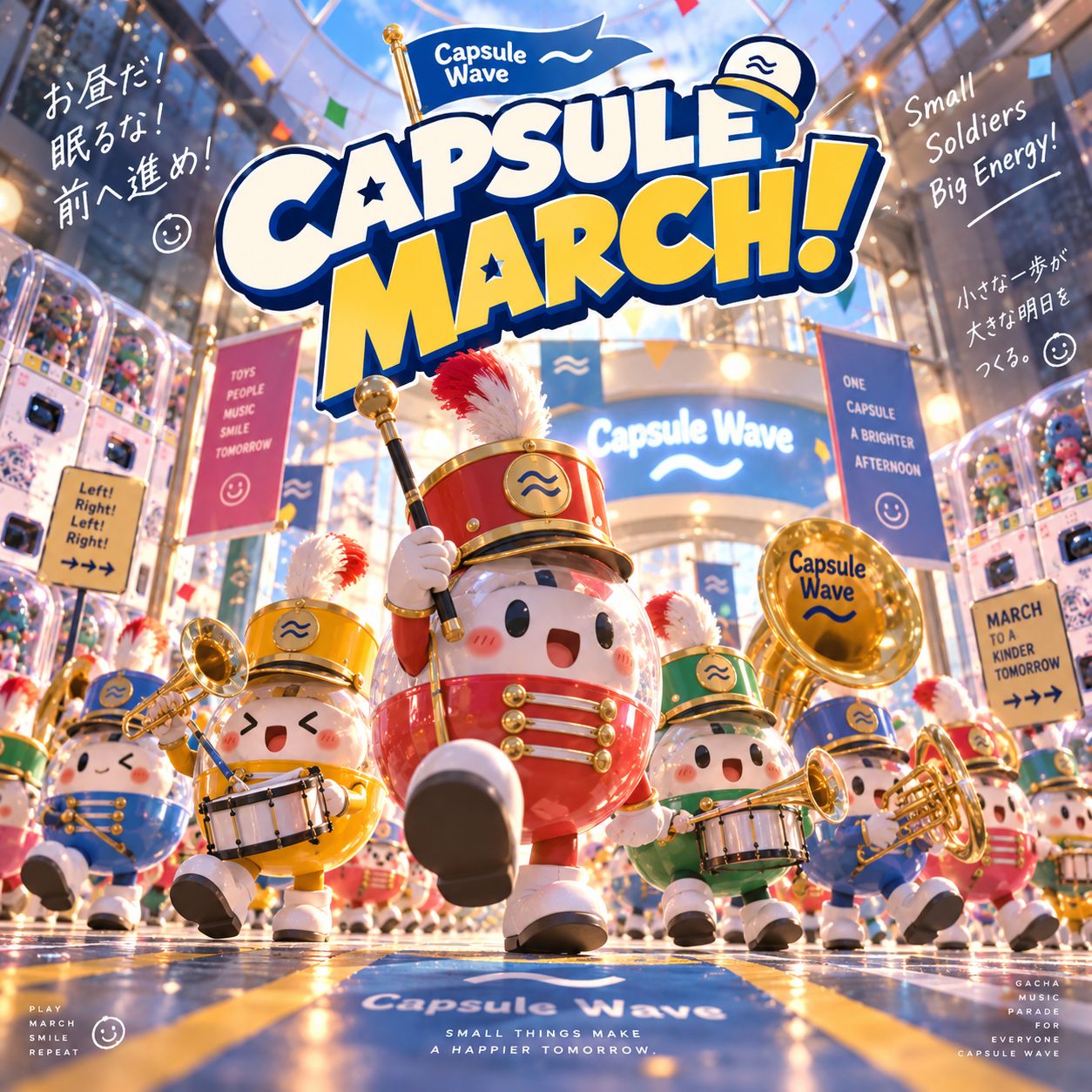 CAPSULE MARCH! artwork