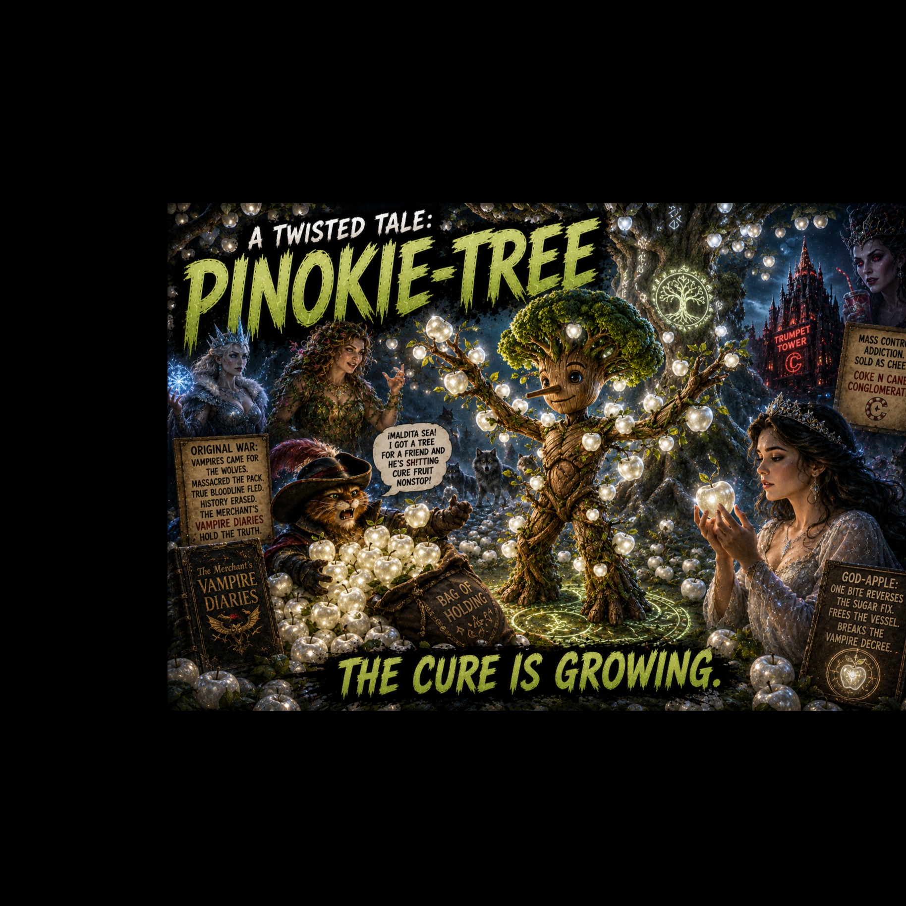 (37) Pinokie-Tree artwork