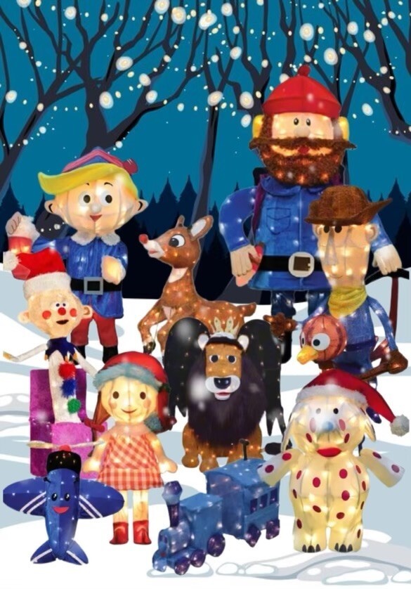 Island of Misfit Toys artwork