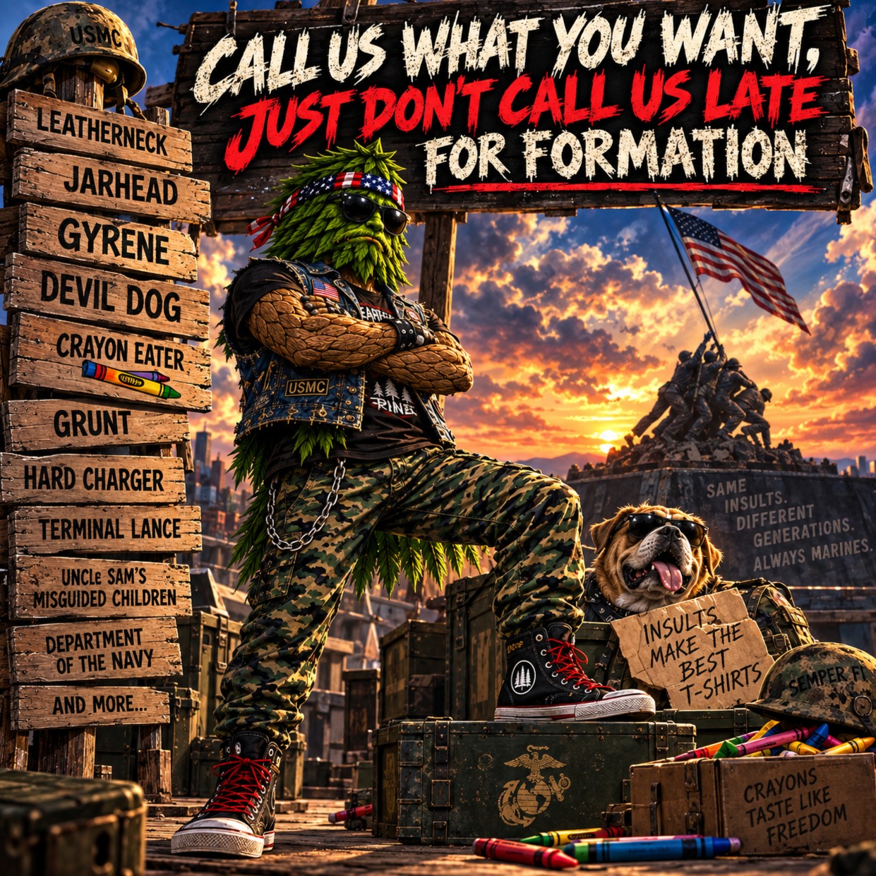 Call Us What You Want, Just Don't Call Us Late For Formation artwork