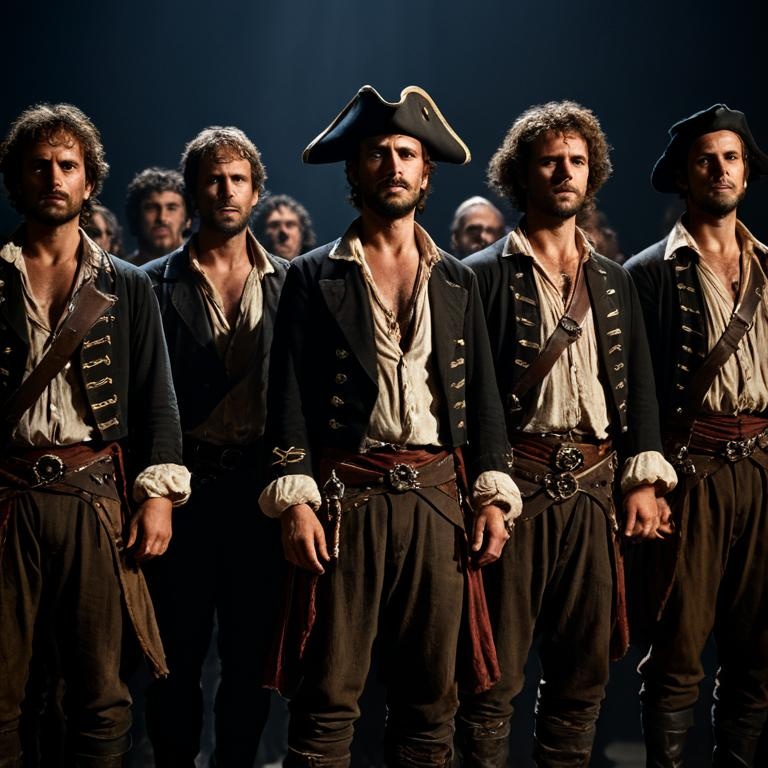 Image for The Crew Of Backing Vocal Pirates Songs