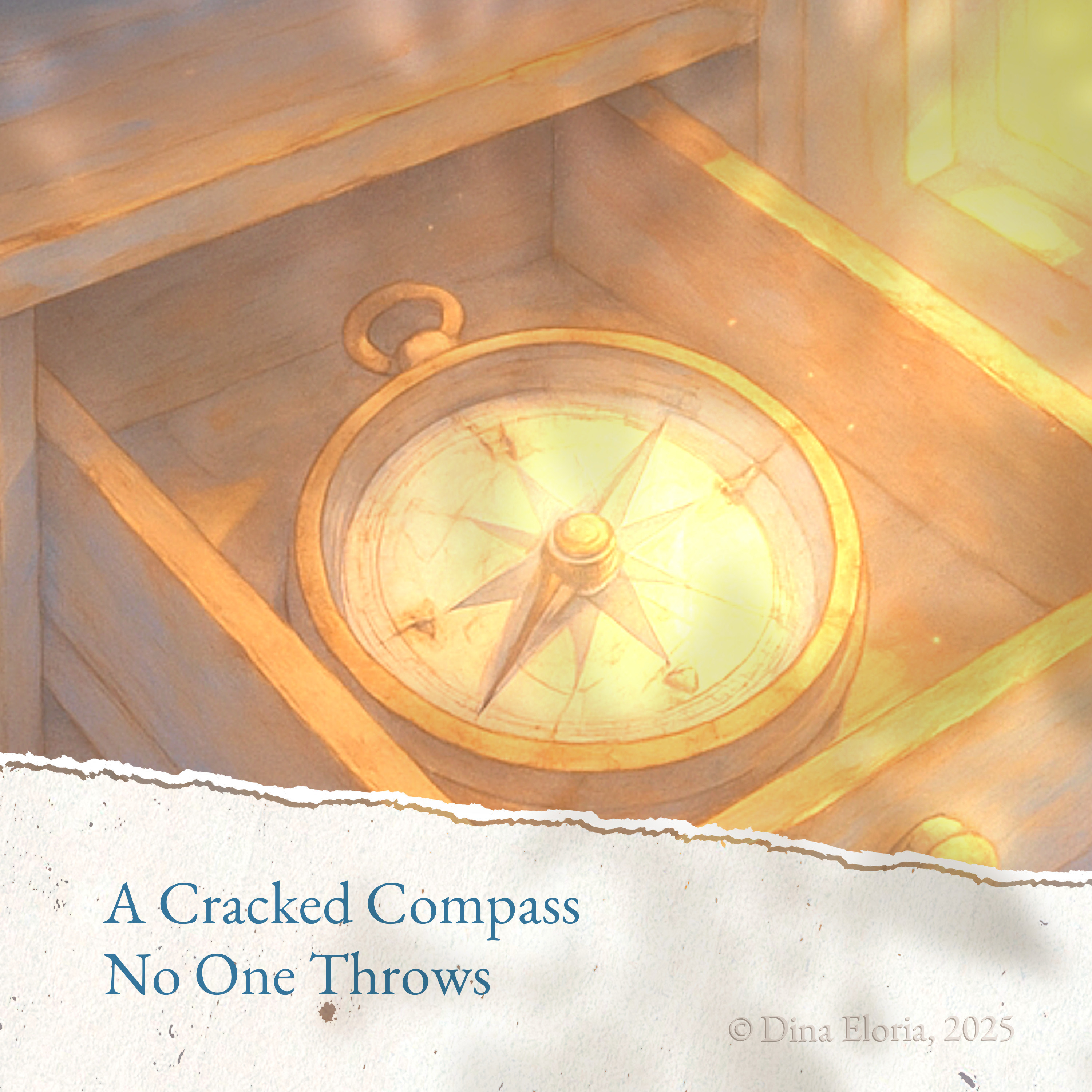 Inst A Cracked Compass No One Throws Away artwork