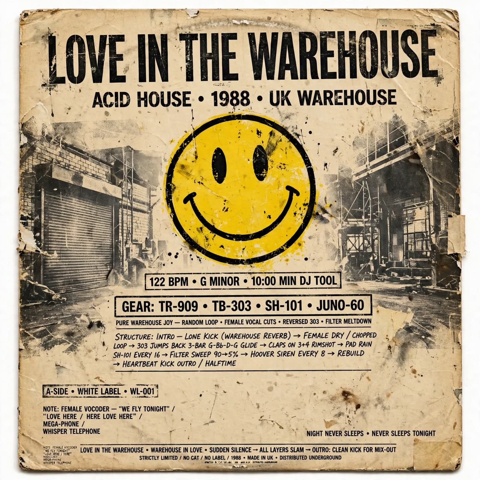 LOVE IN THE WAREHOUSE (MIX 2) V6 artwork